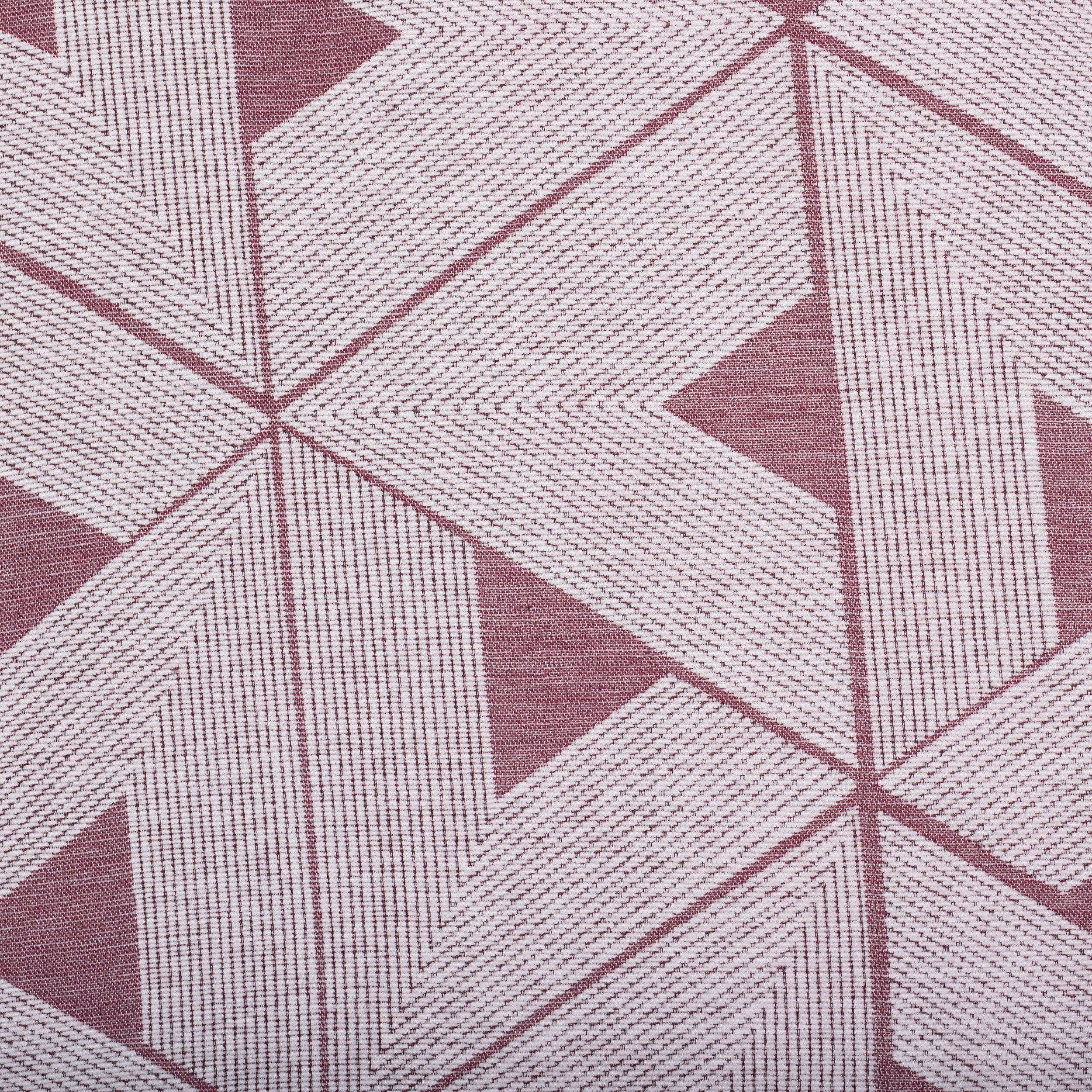 Rideau jacquard Maloe pourpre 140x260cm - Image 2