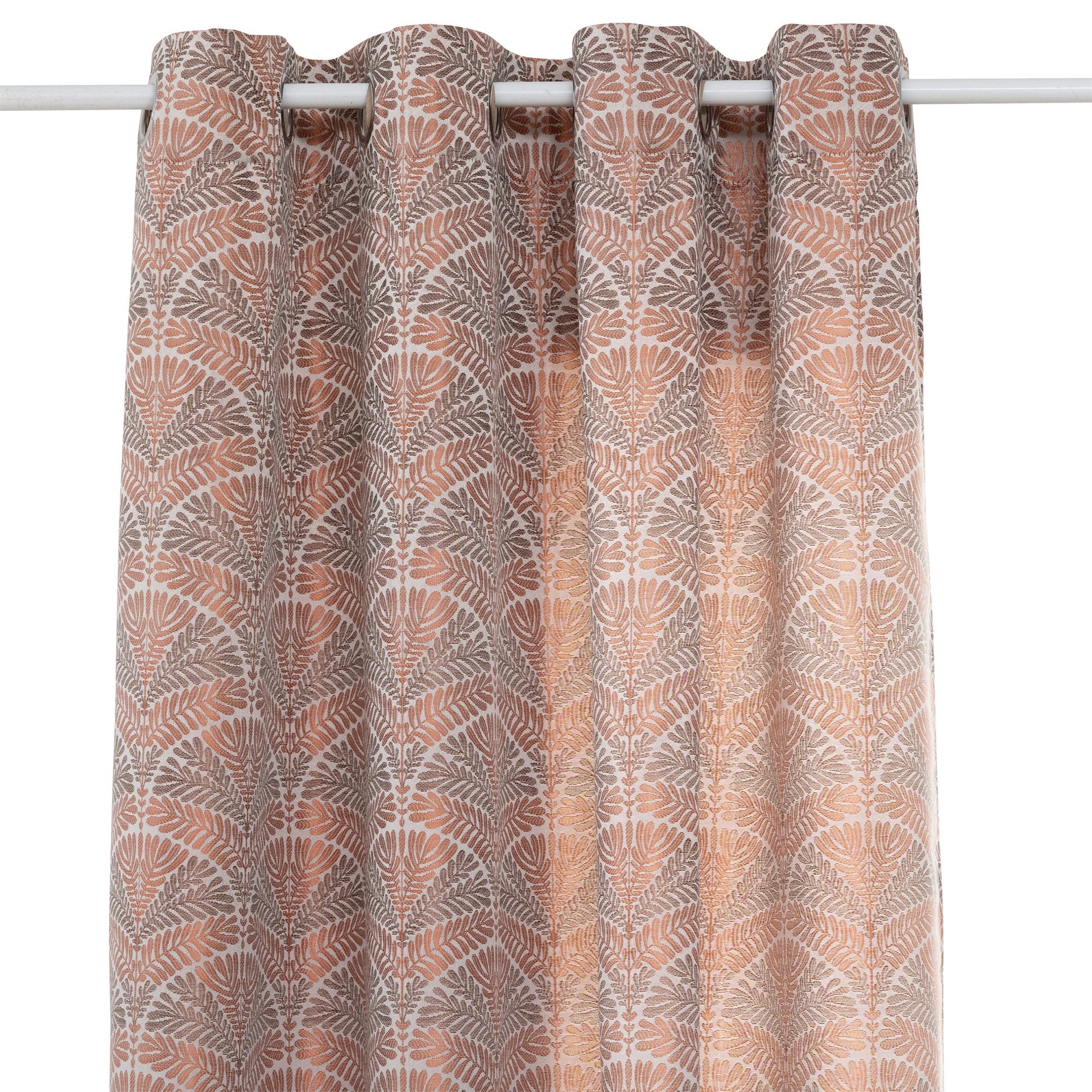 Rideau Jacquard Mizani Terracotta