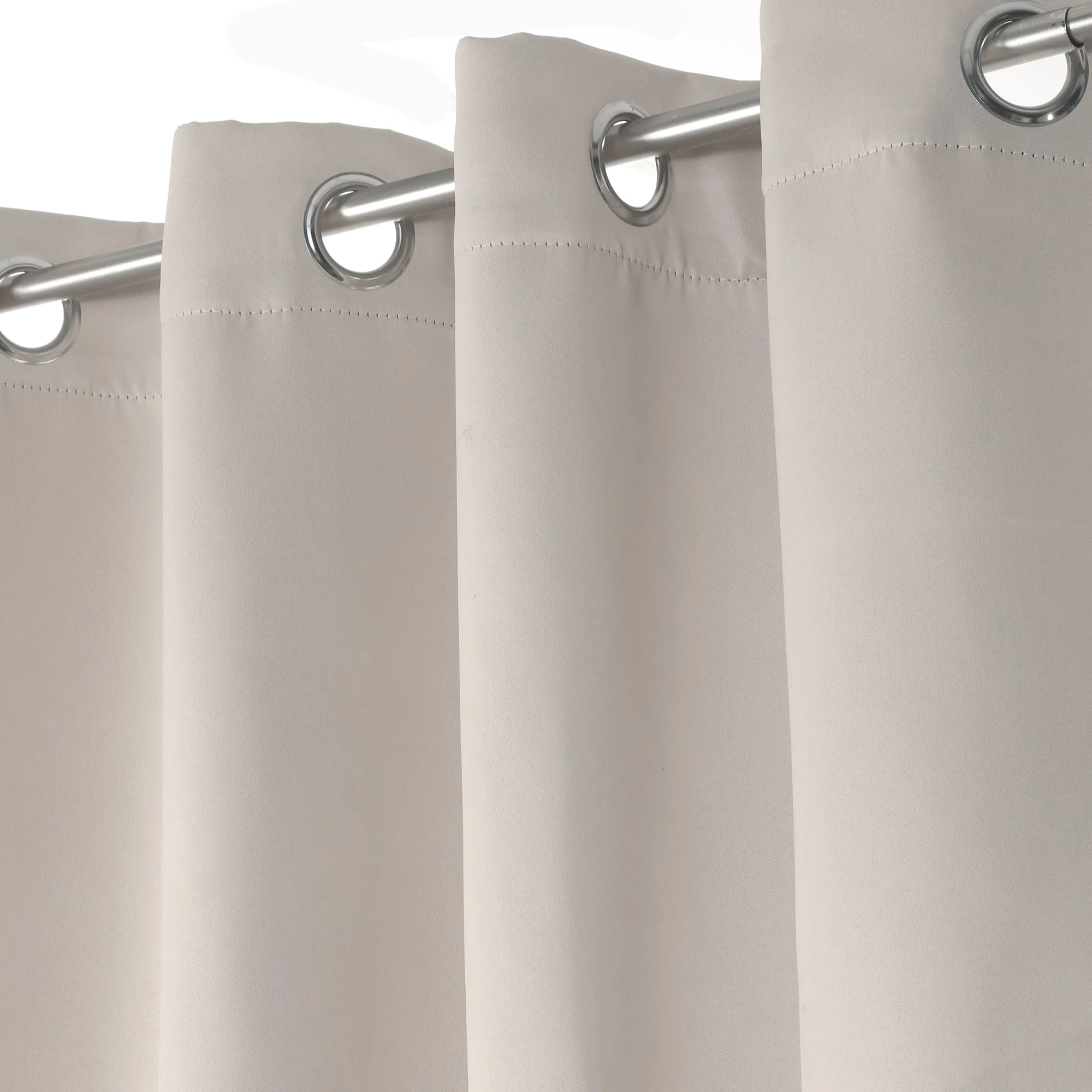 Rideau occultant 135x240 cm - Beige - Image 4