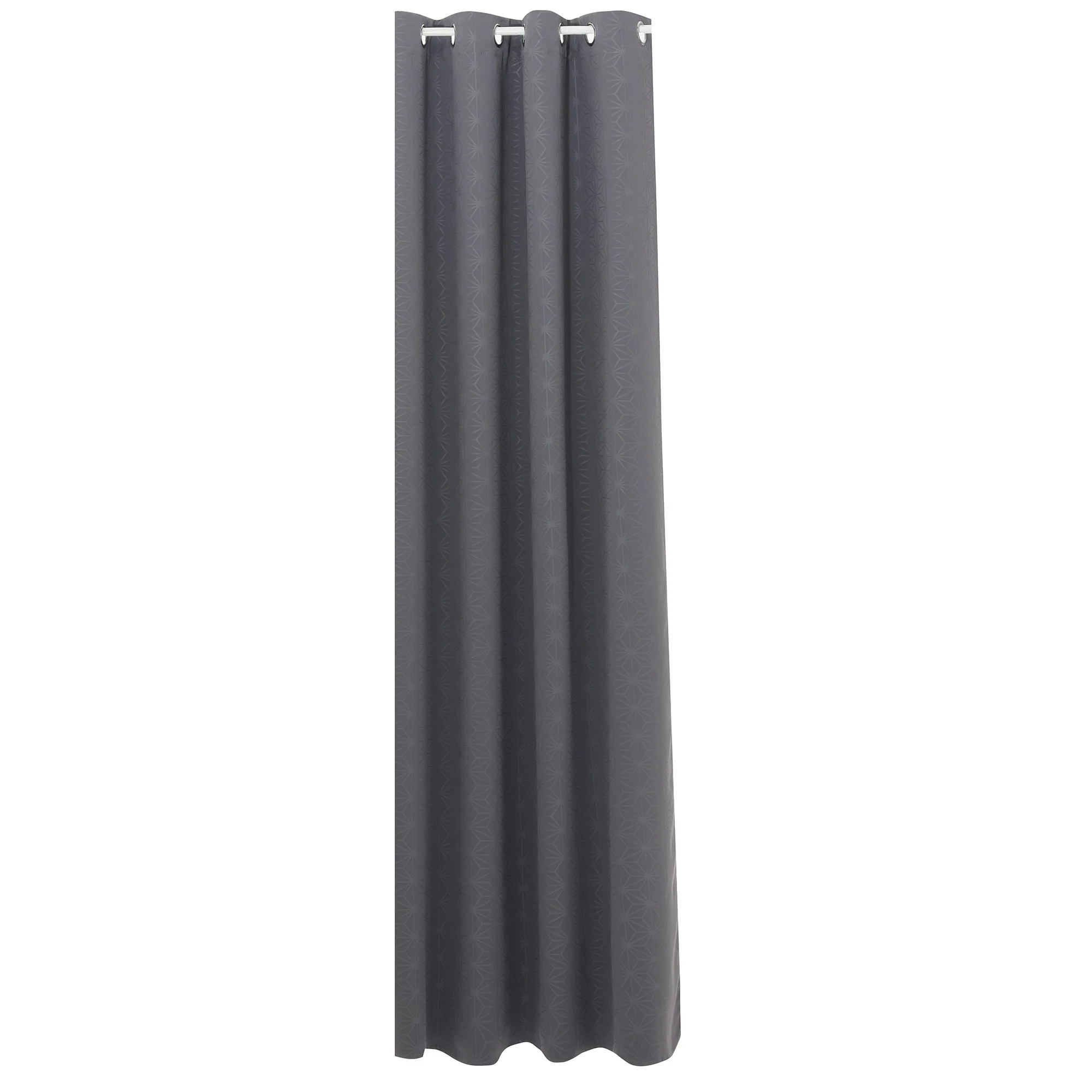 Rideau occultant 140x250cm - Gris foncé