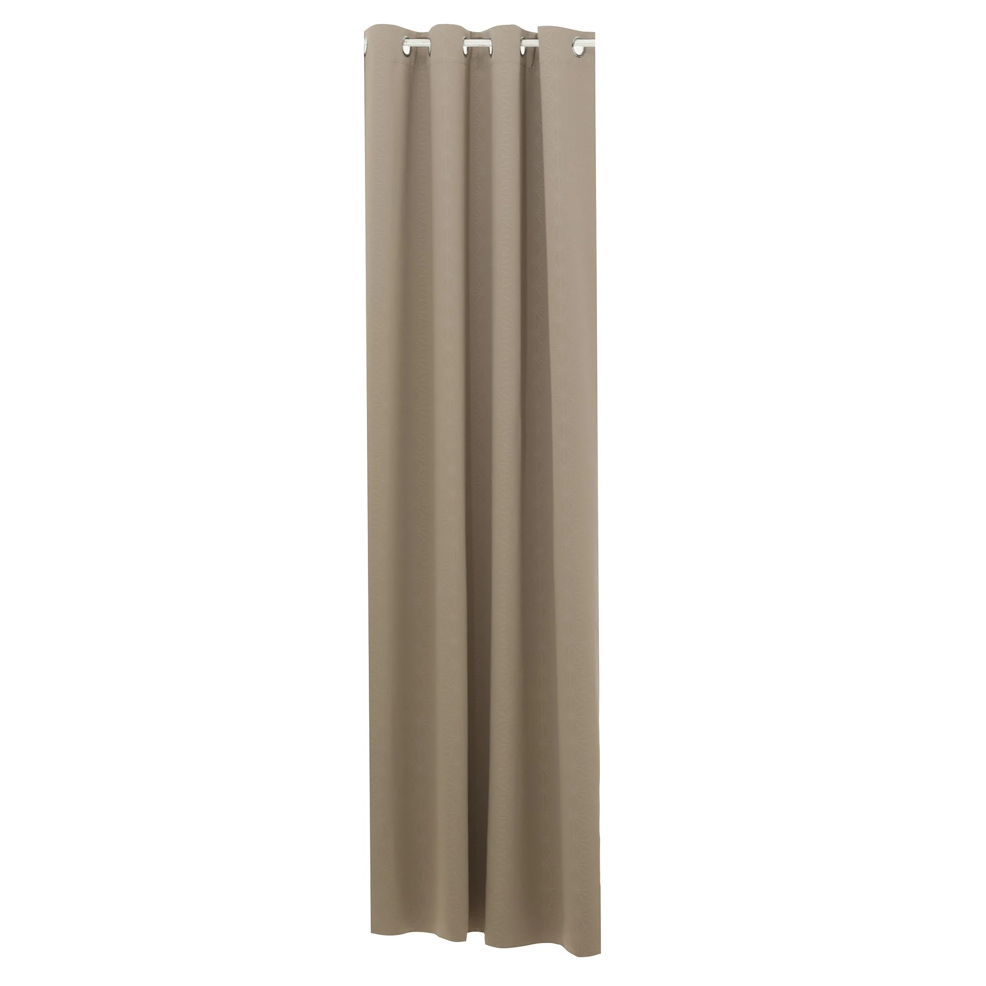 Rideau occultant 140x250cm - Marron