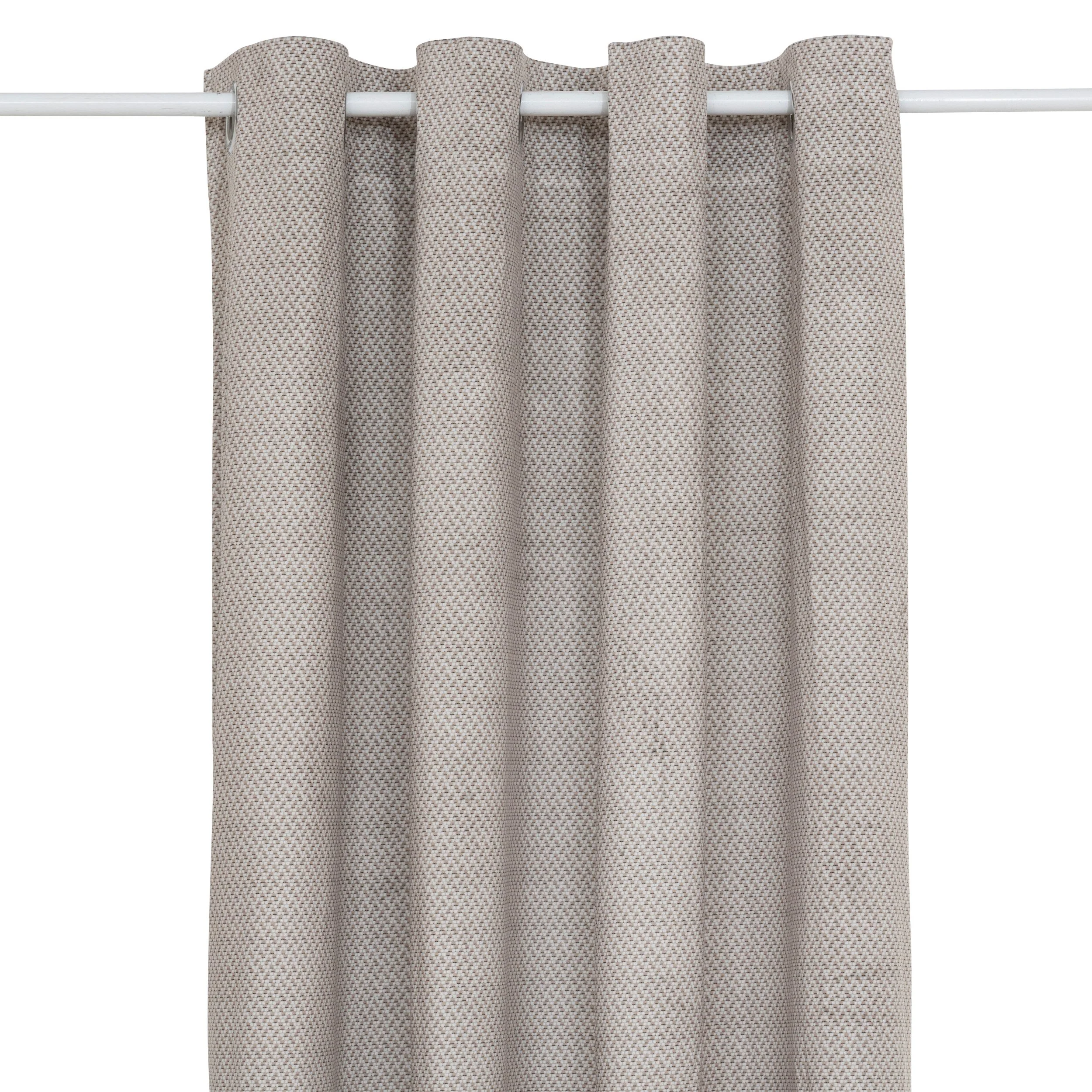 Rideau occultant effet velours 135x260cm