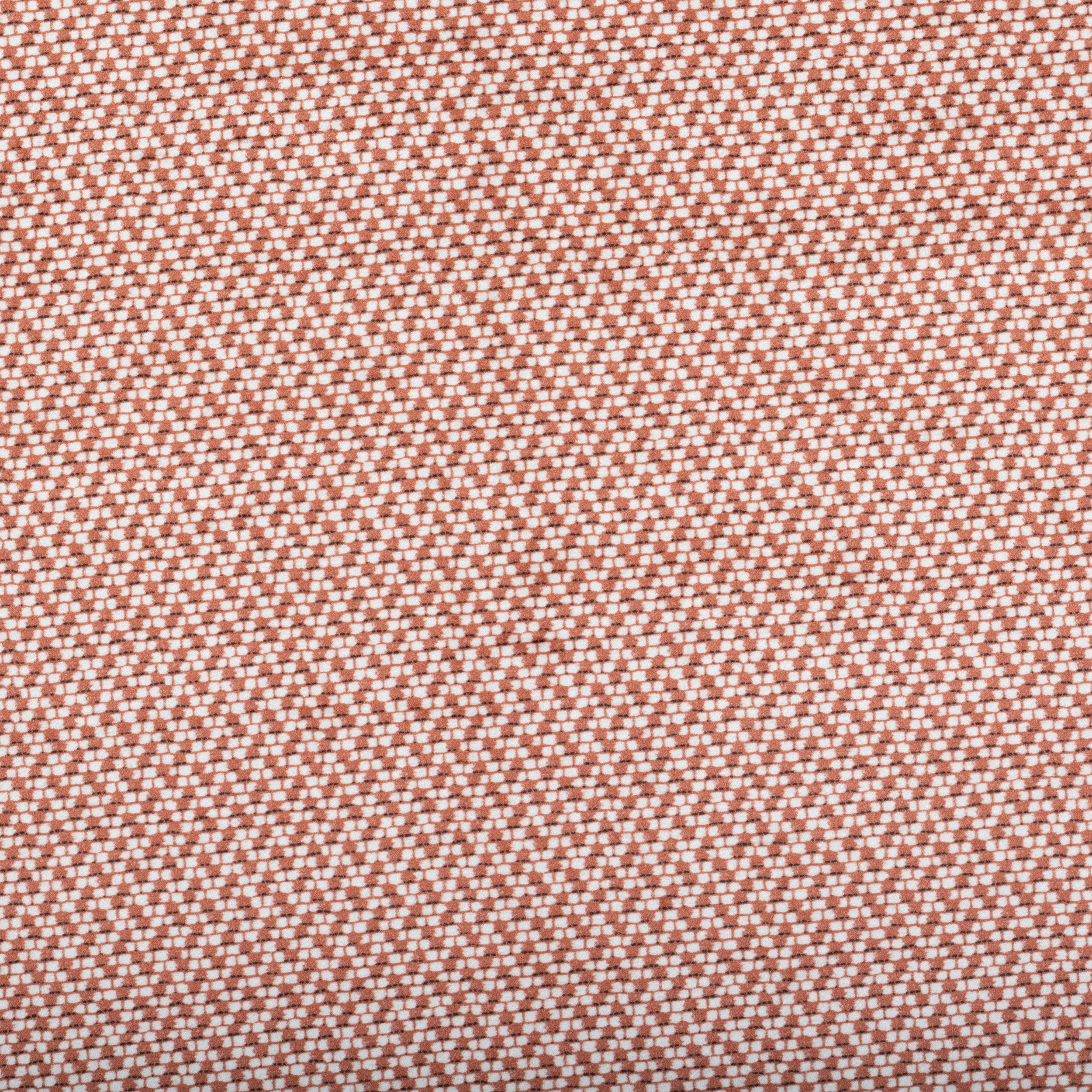 Rideau occultant effet velours terracotta 135x260cm - Image 2