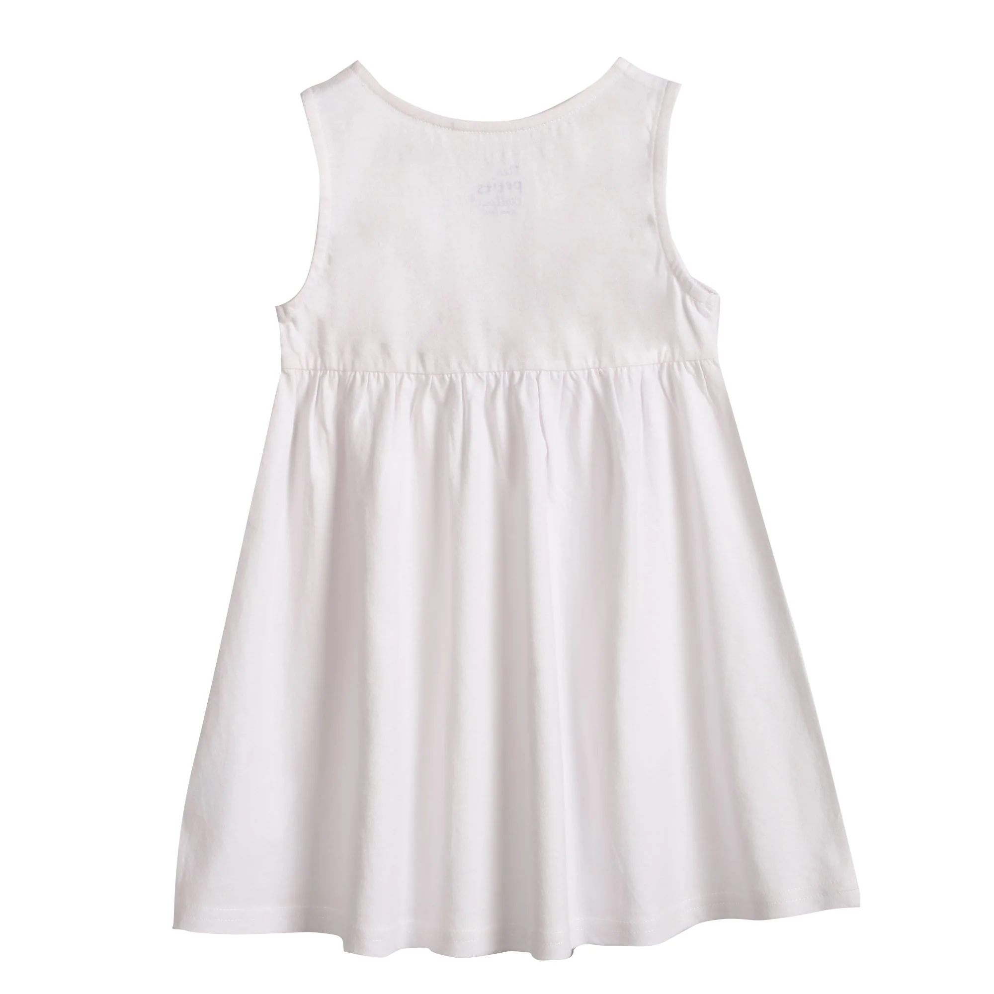 Robe à bretelles - Blanc - Image 2