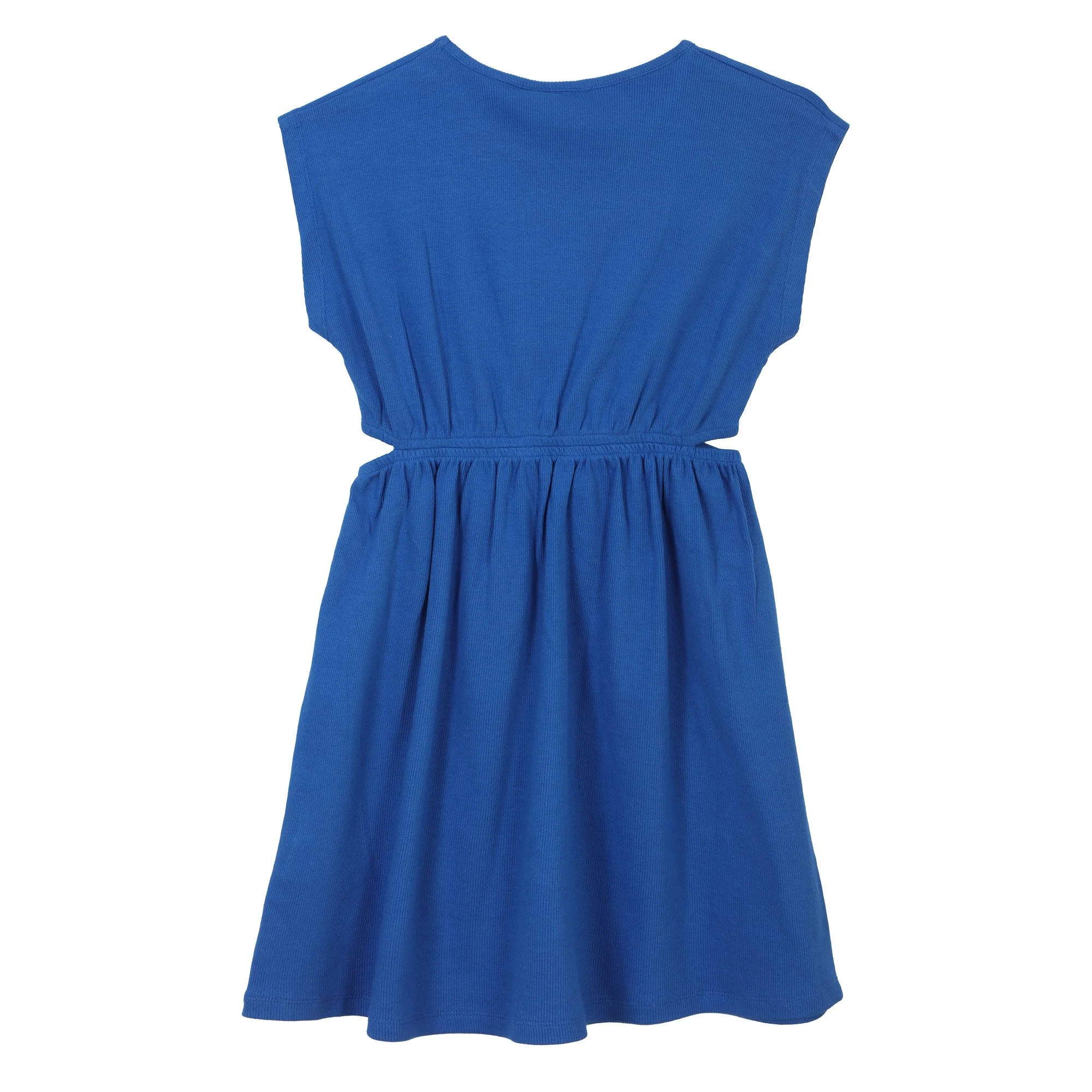 Robe côtelée 7/10 ans - Rose - Image 4