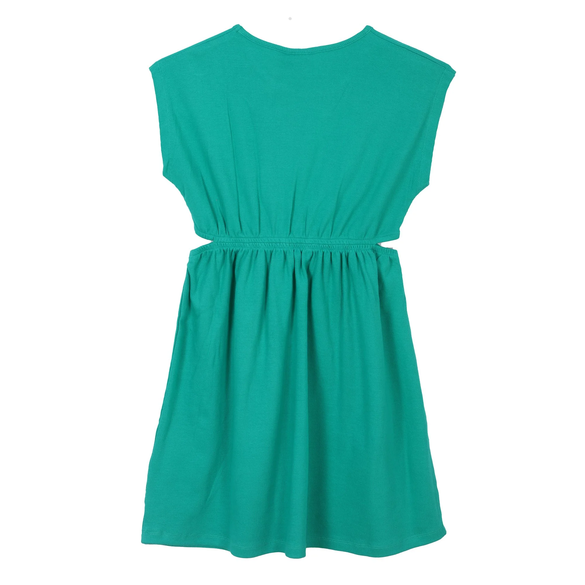 Robe côtelée 7/10 ans - Rose - Image 6