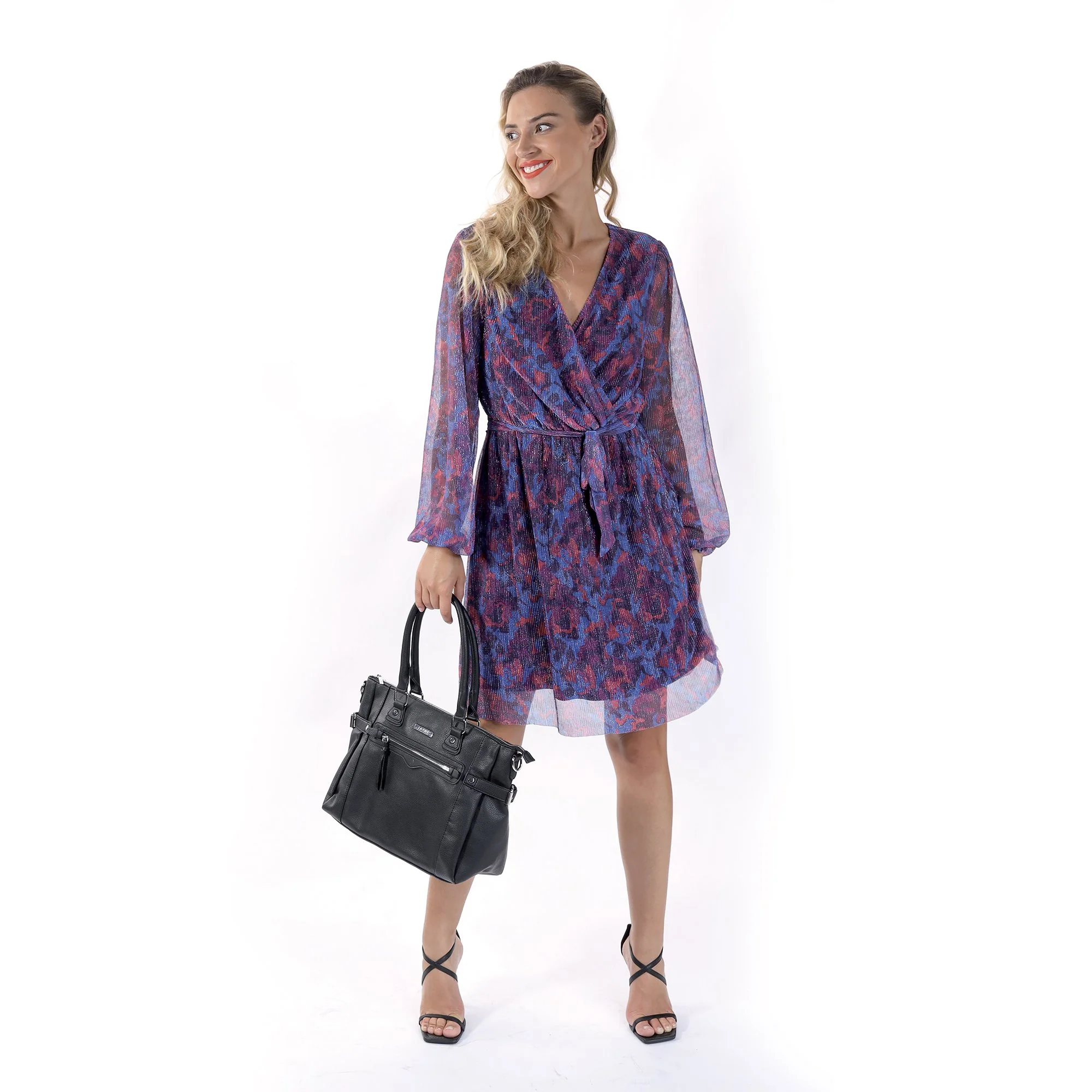 ROBE COURTE AVEC FIL METALISE DU 36 AU 42 - Image 5