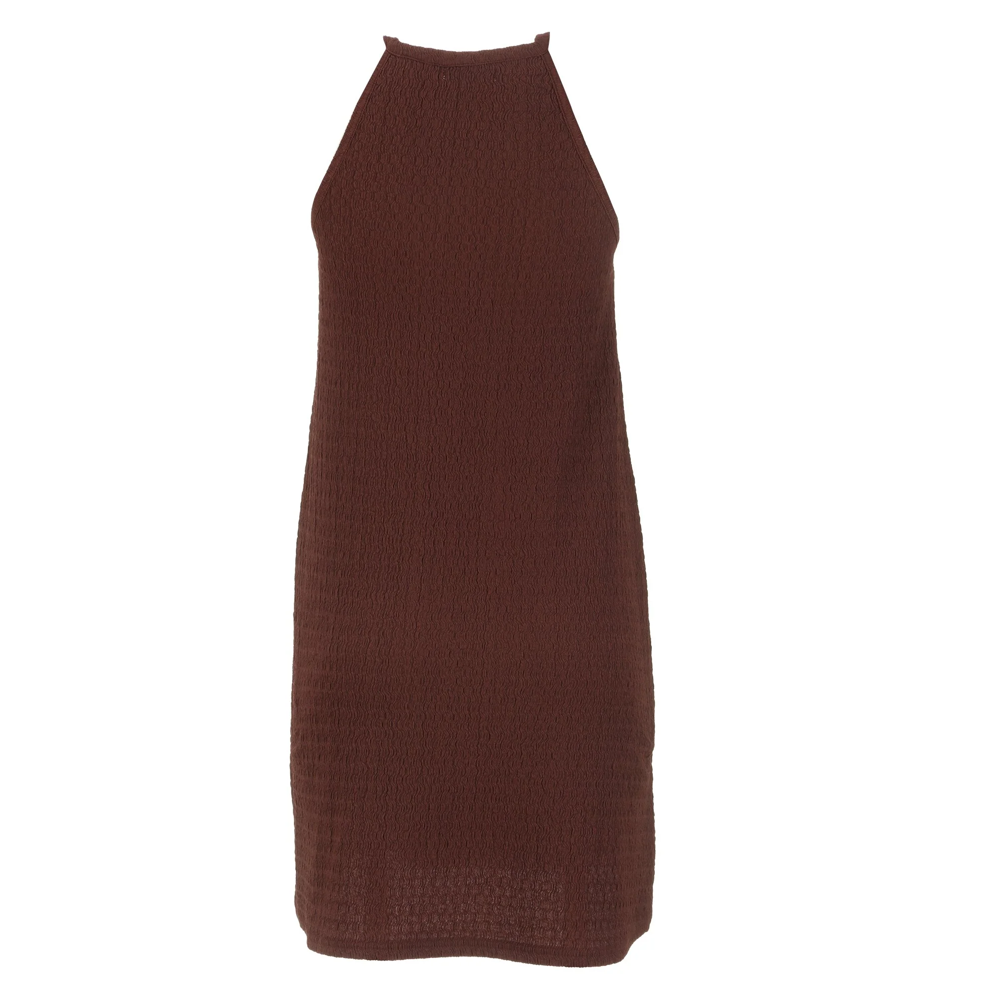 Robe courte  - Marron - Image 2