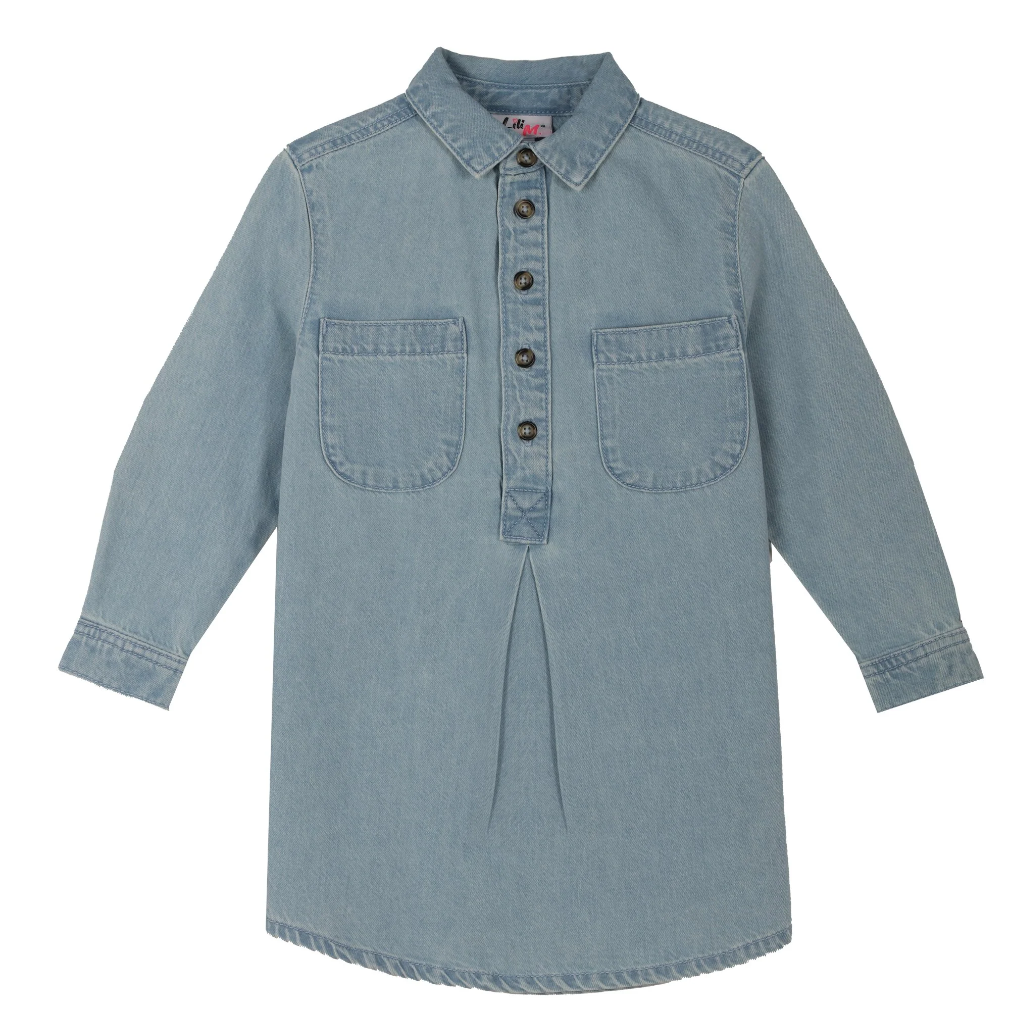 Robe en jeans 3/12 ans - Bleu