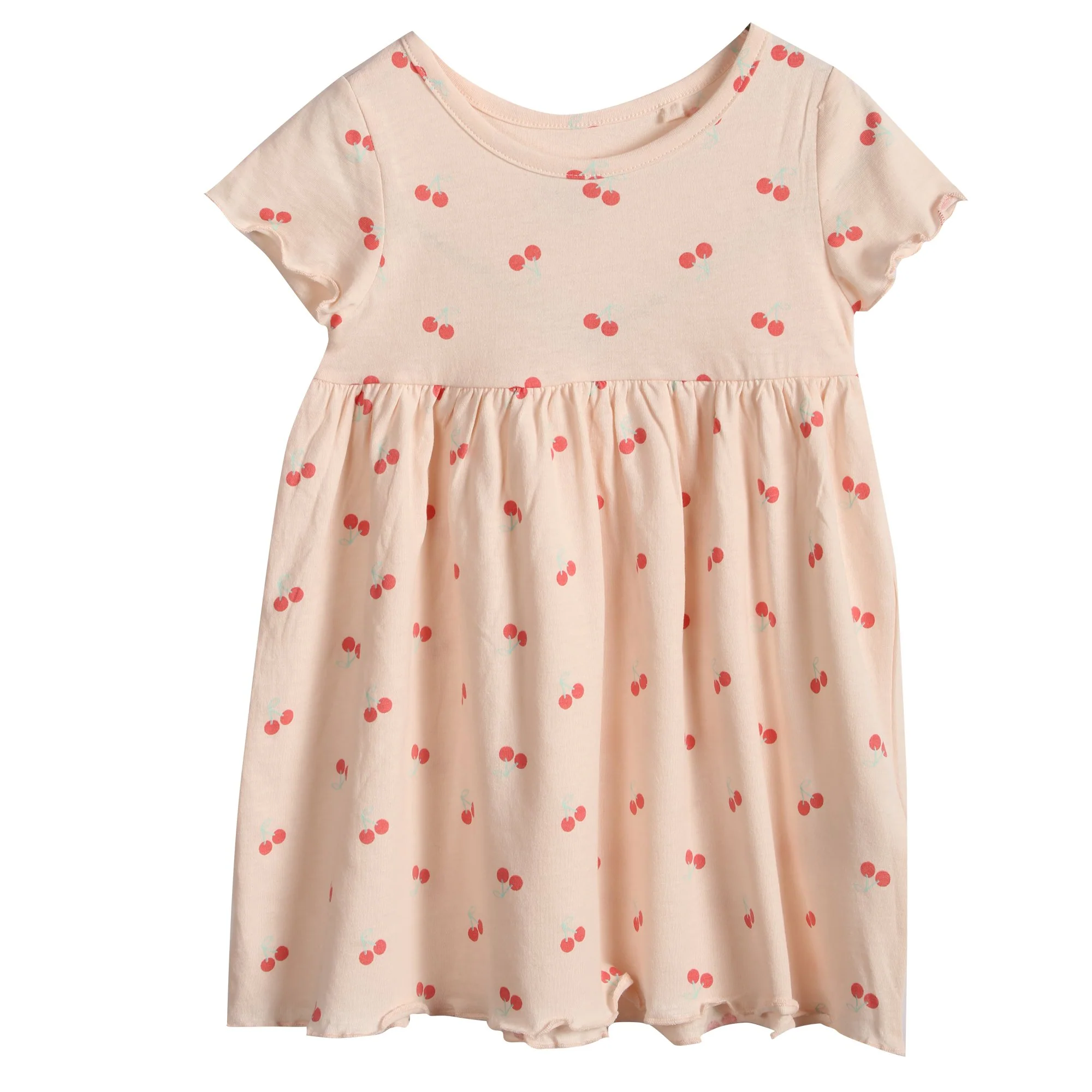 Robe manche courte - Rose