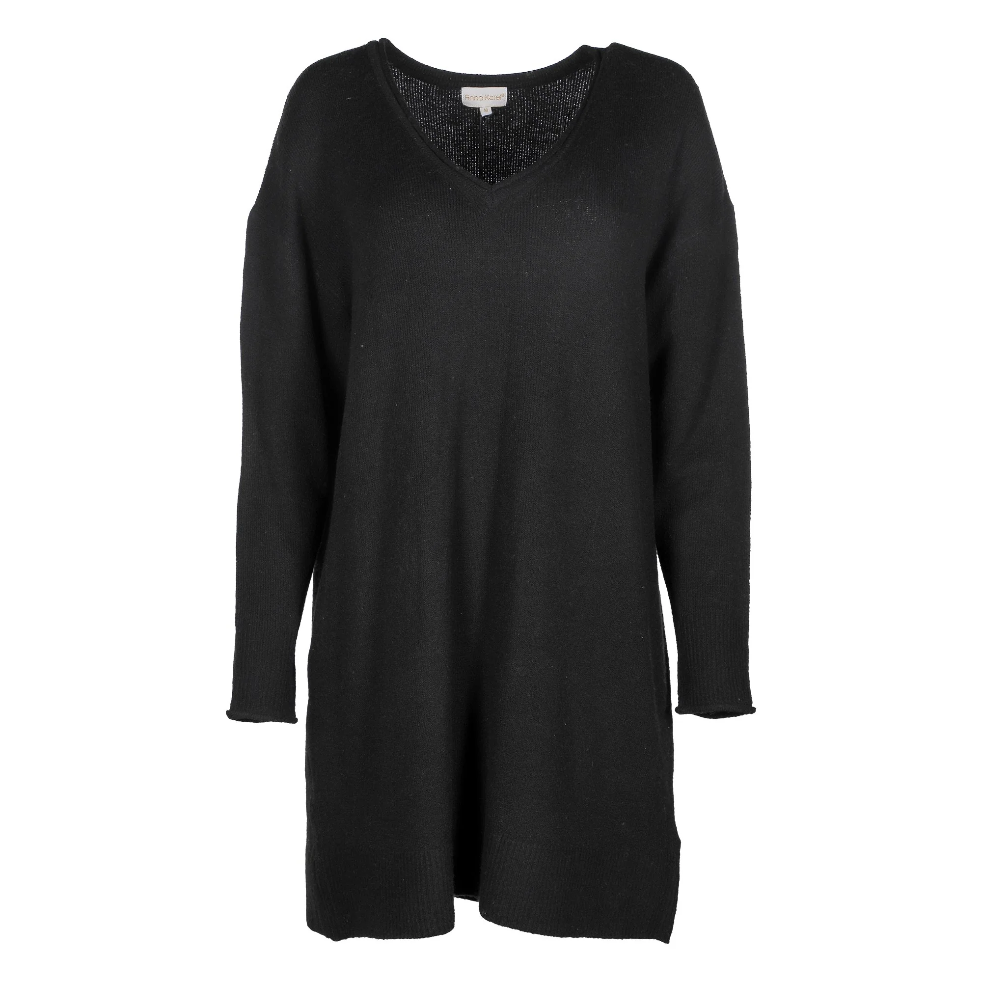 Robe pull en maille - Kaki