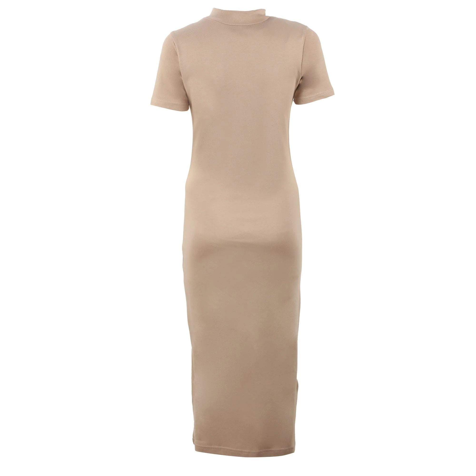 Robe tube - Marron - Image 2