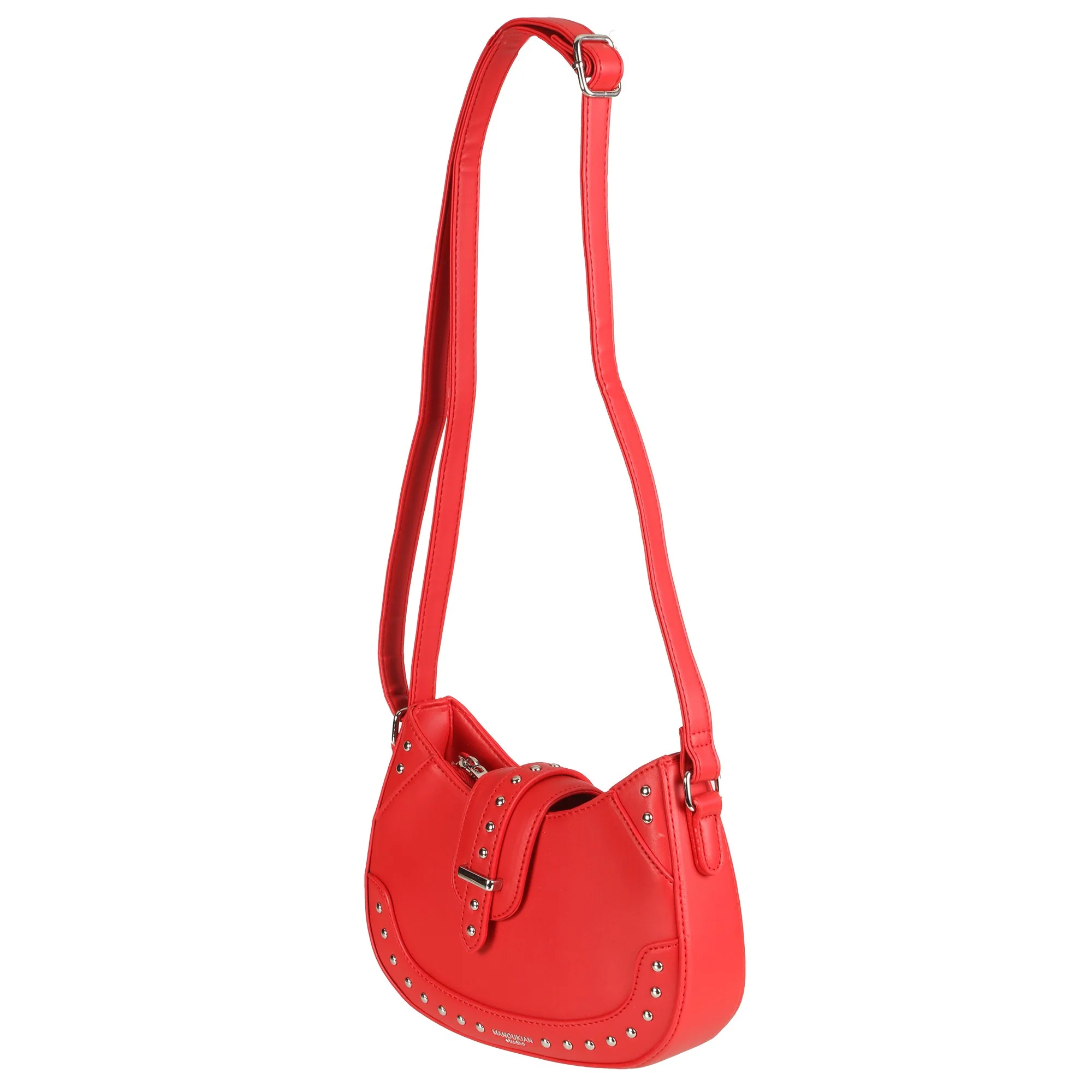 Sac à main bandoulière - Rouge - Image 2