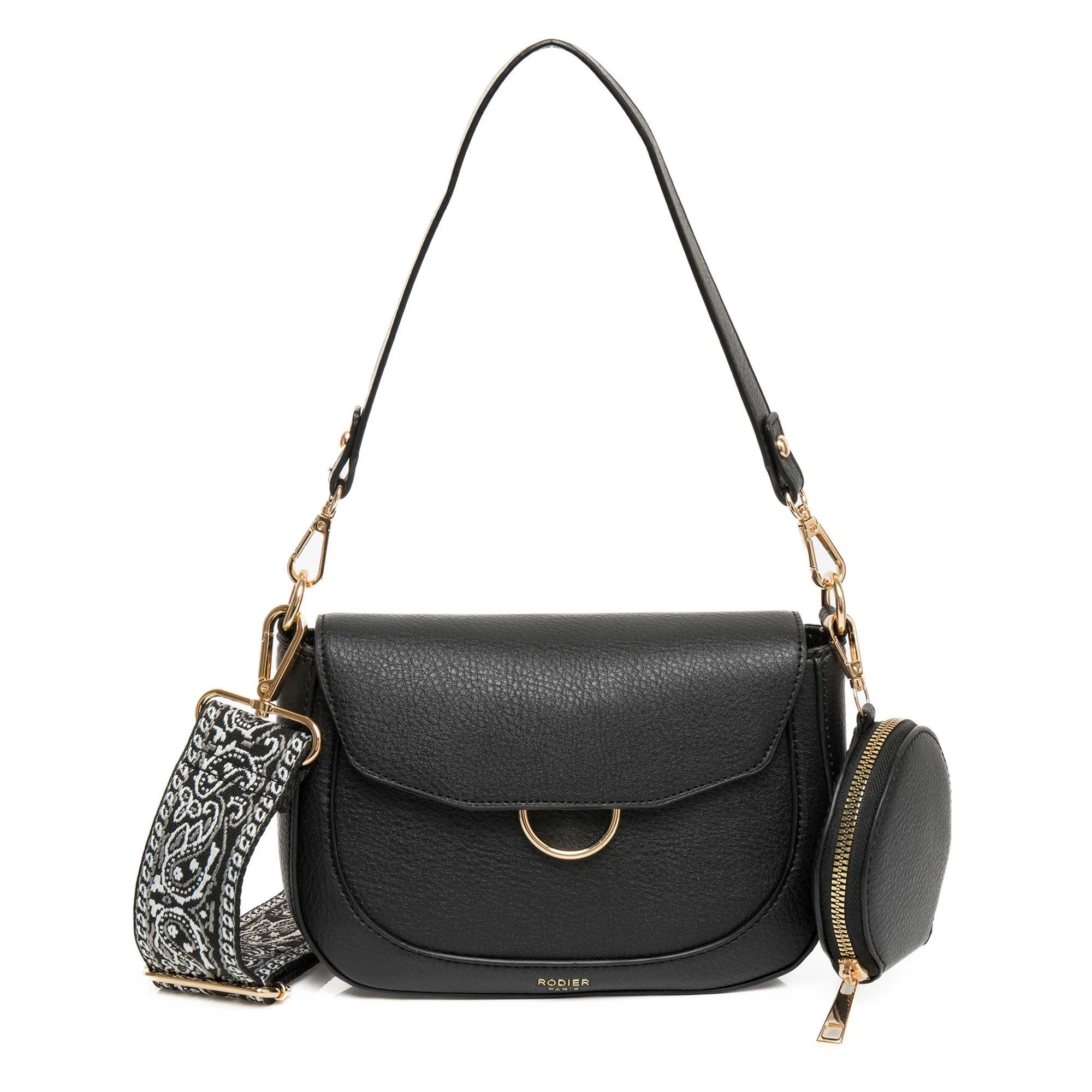 Sac à main épaule  - Noir