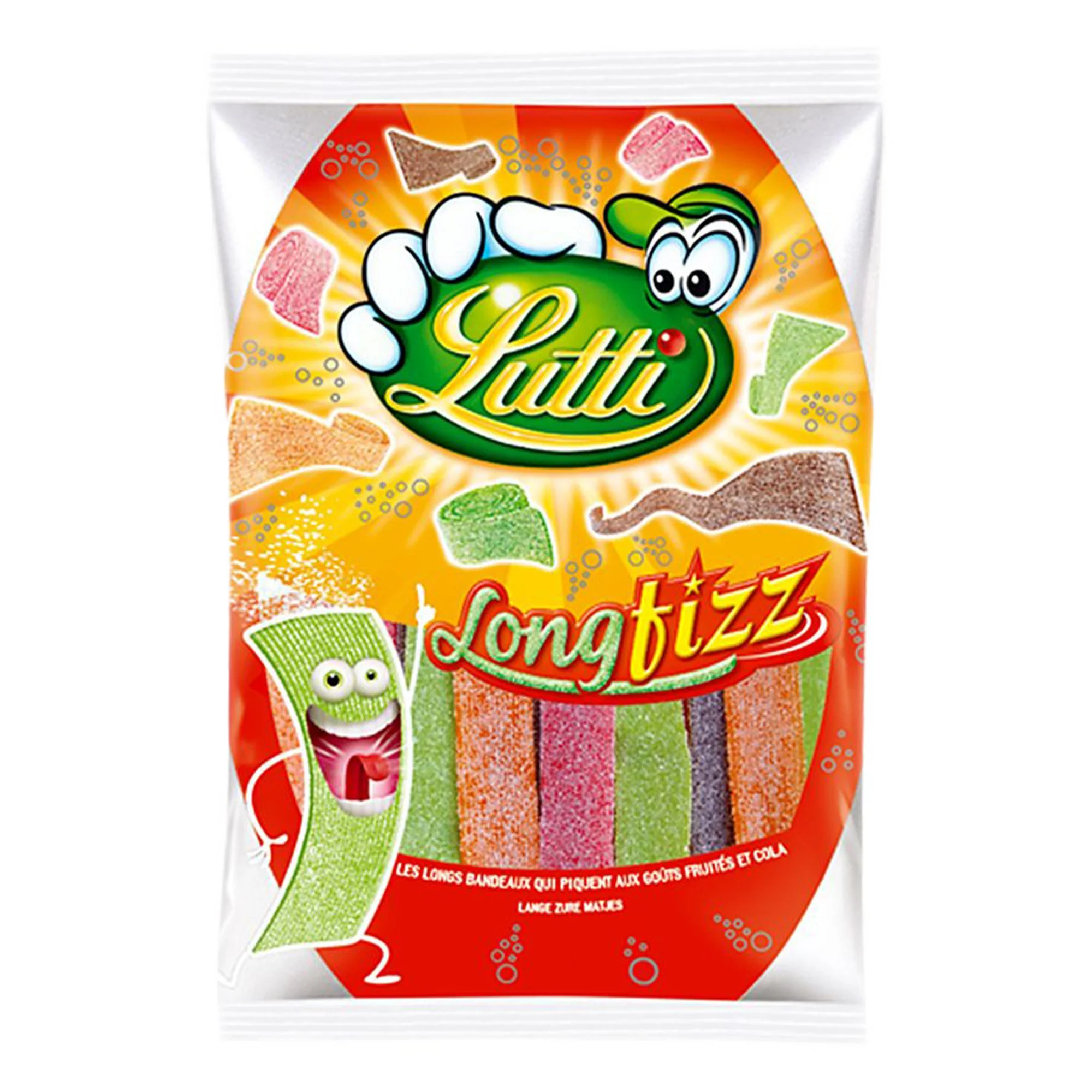 Sachet de bonbons acidulés long fizz - Image 4