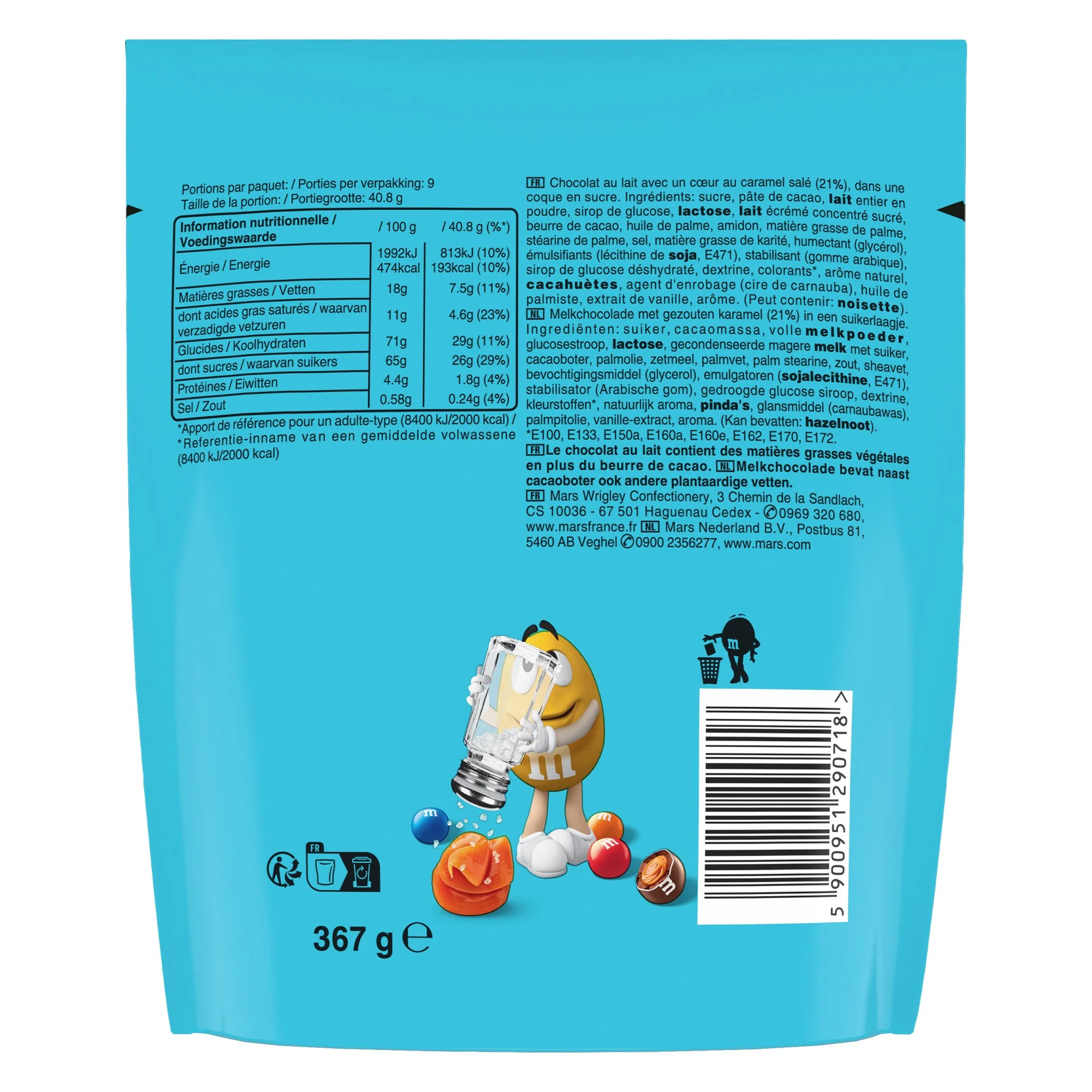 Sachet de M&M's au caramel salé - Image 2