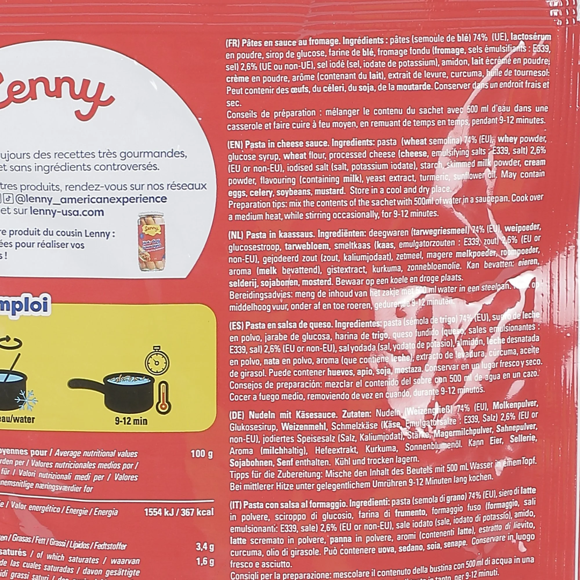 Sachet Mac & Cheese - Image 3