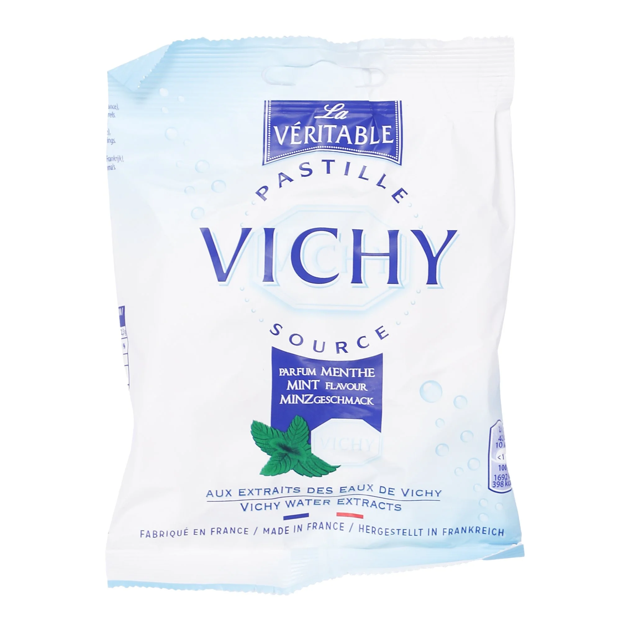 Sachet Vichy pastille à la menthe