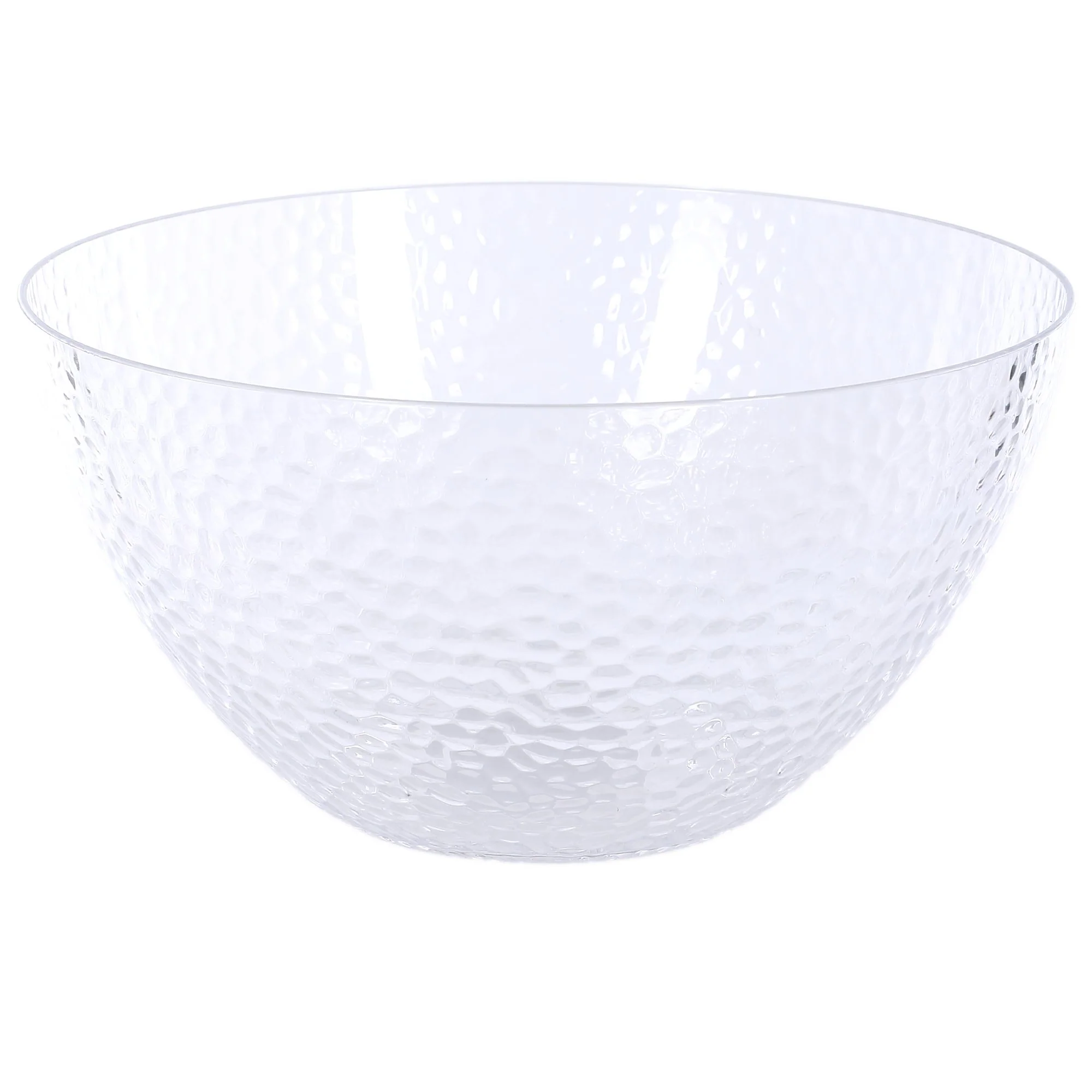 Saladier en plastique martelé 25,5cm
