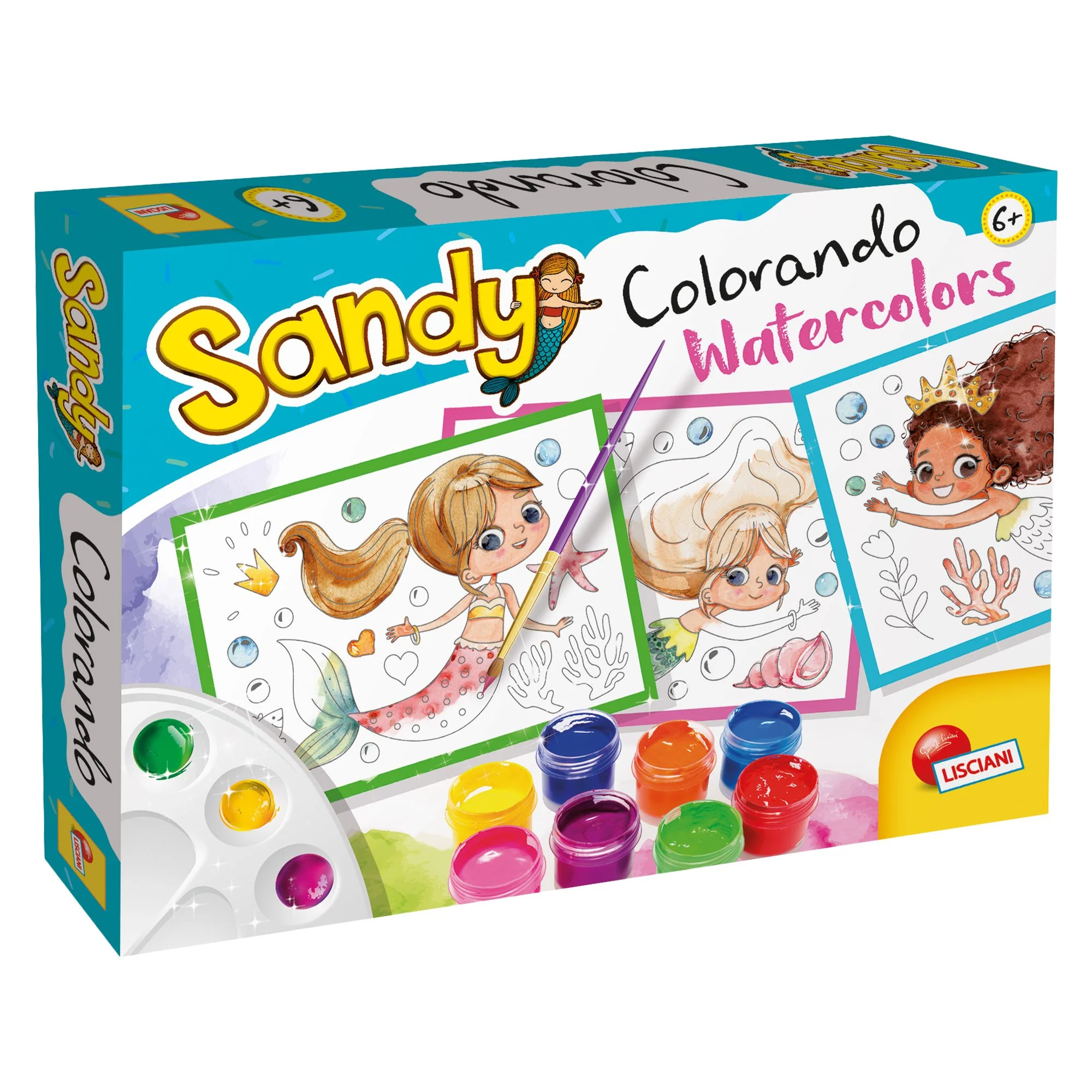 Sandy aquarelles Colorando