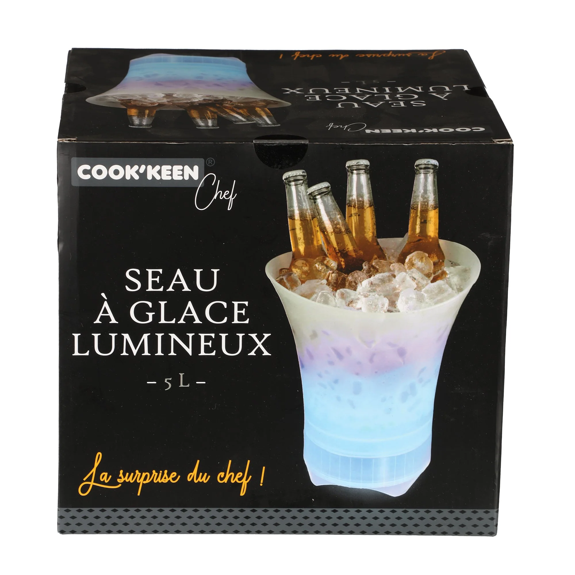 Seau à glace LED