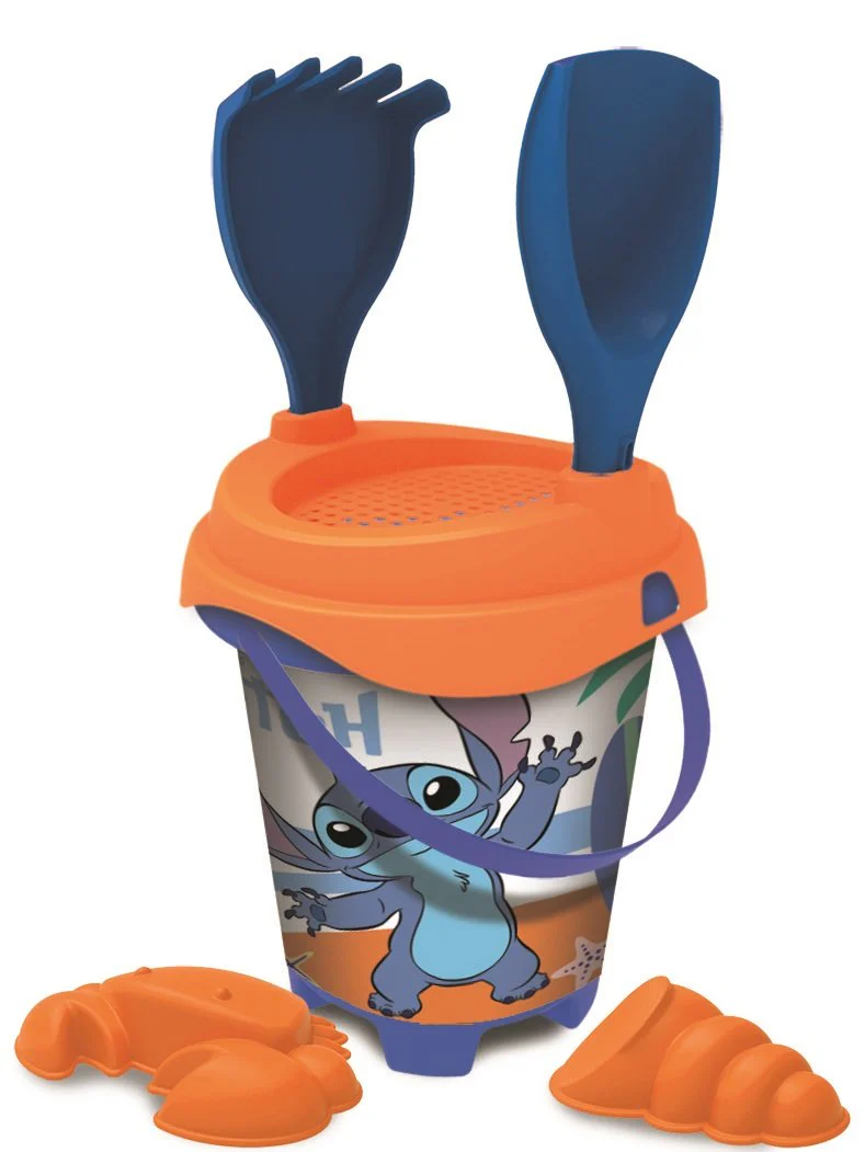 Seau de plage Stitch avec accessoires