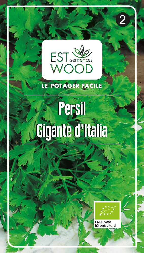 Semences de persil géant d'Italie bio