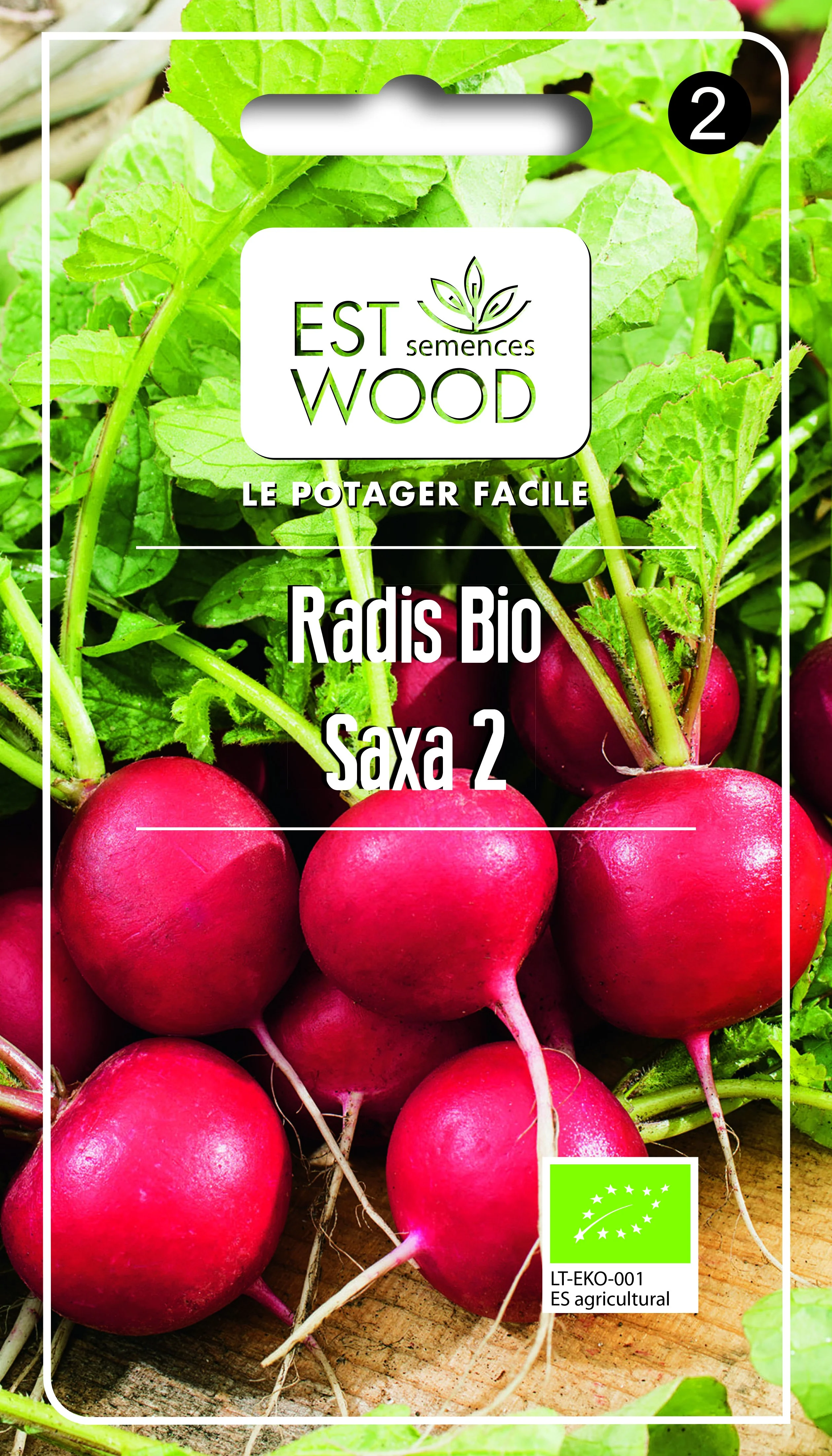 Semences de radis saxa Bio