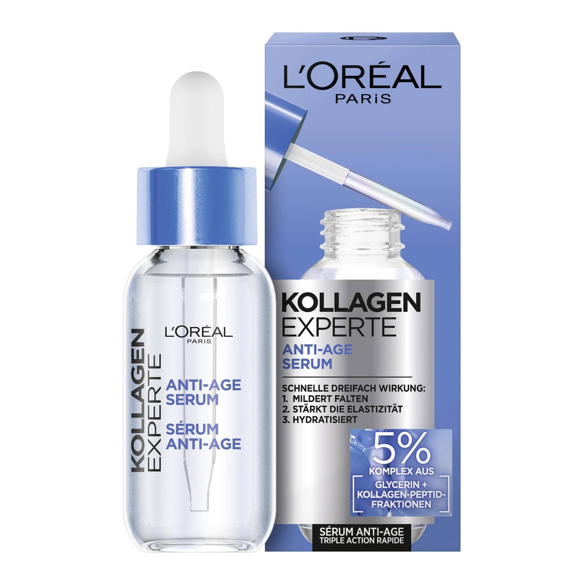 Serum visage collagen expert correcteur âge