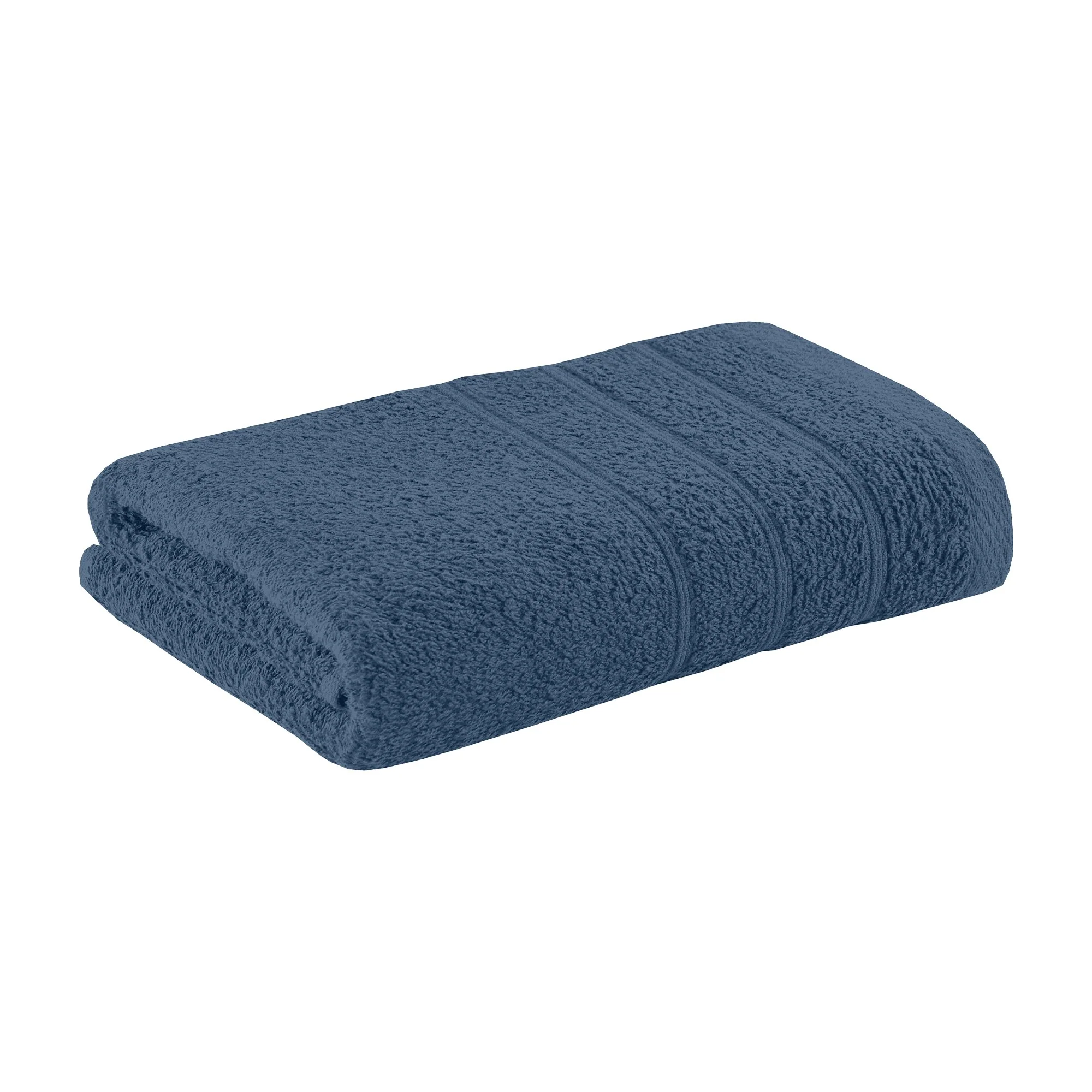 Serviette de toilette bleu marine