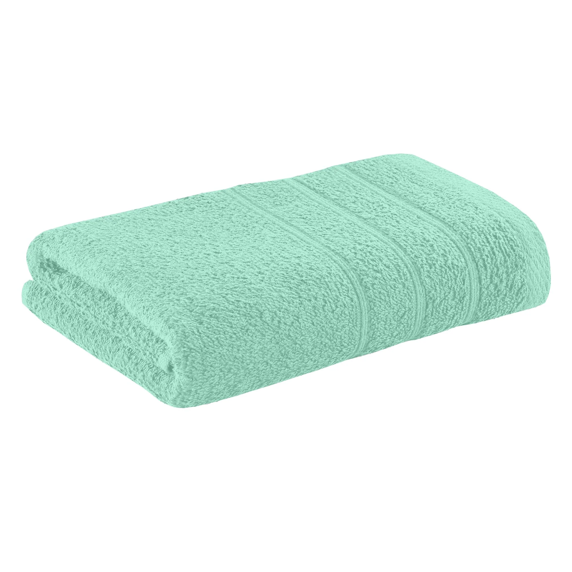 Serviette de toilette turquoise 50x90cm