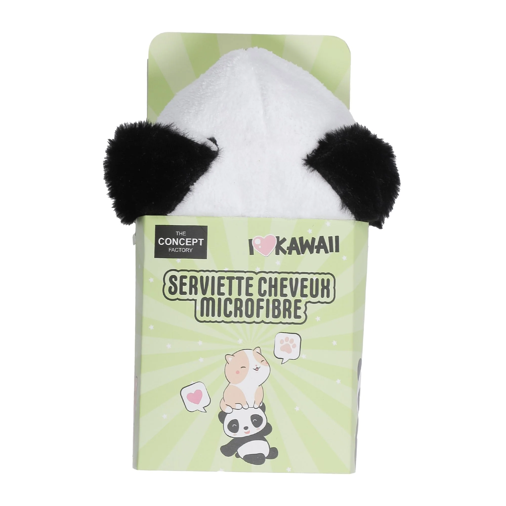 Serviette microfibre pour cheveux KawaĂŻ - Image 3