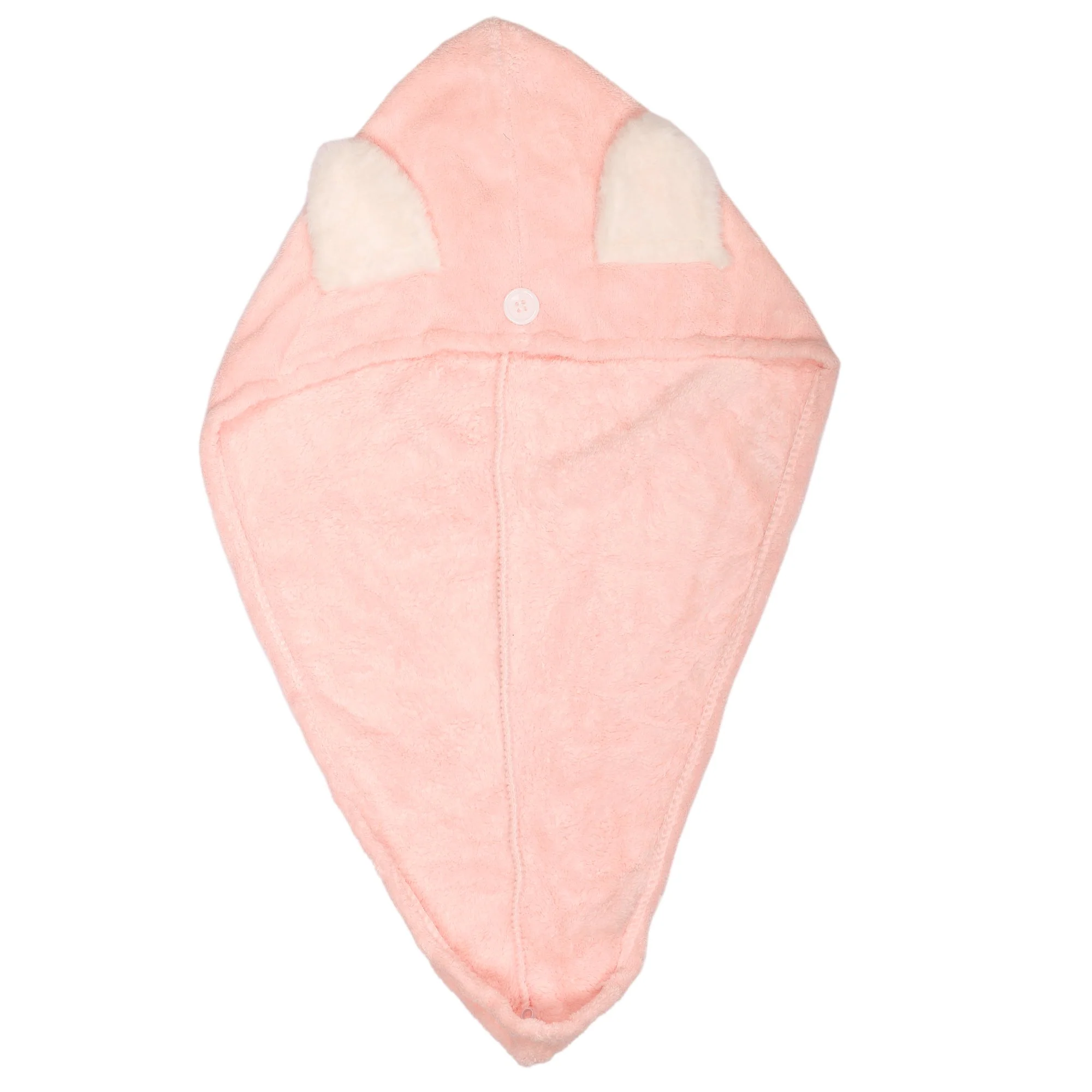Serviette pour cheveux en microfibre - Rose