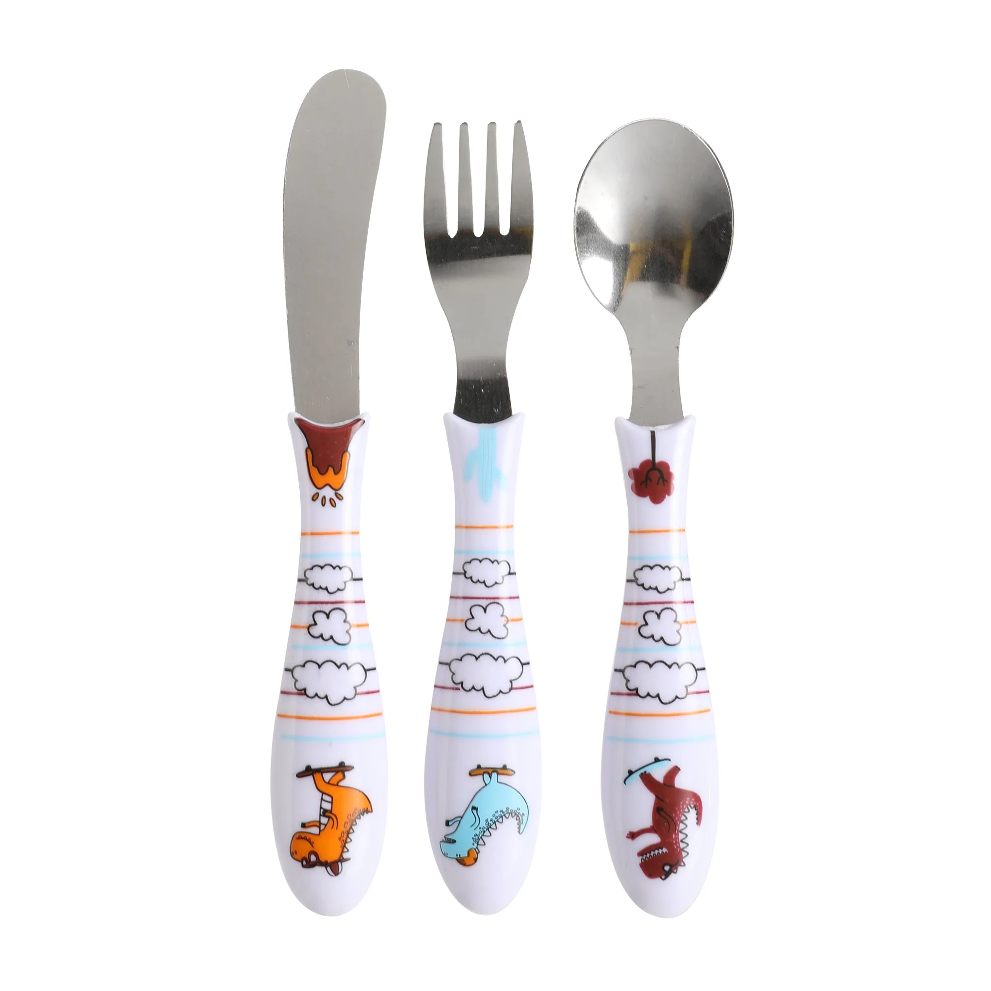 Set de 3 couverts enfant Inox