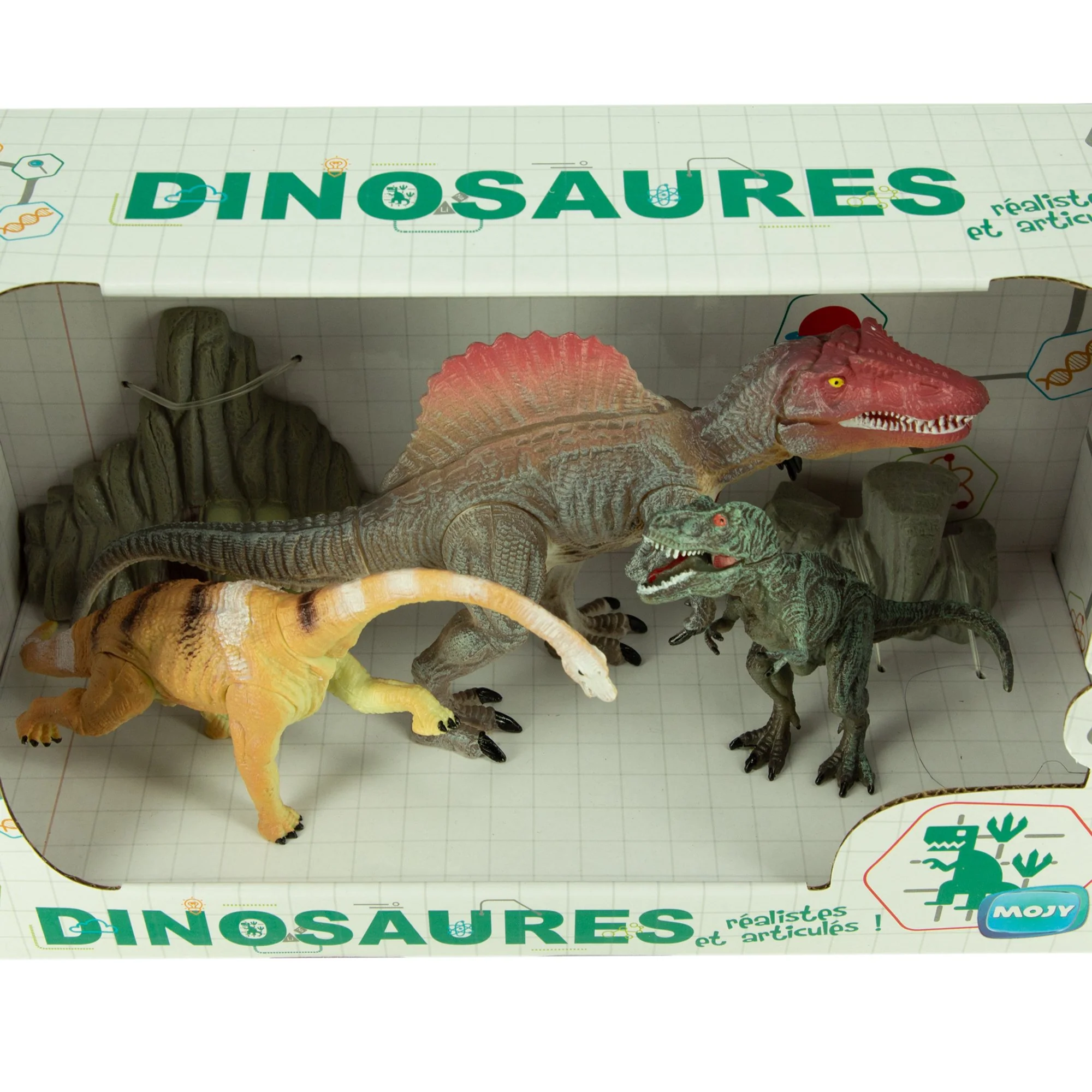 Set de 3 dinosaures - Image 6