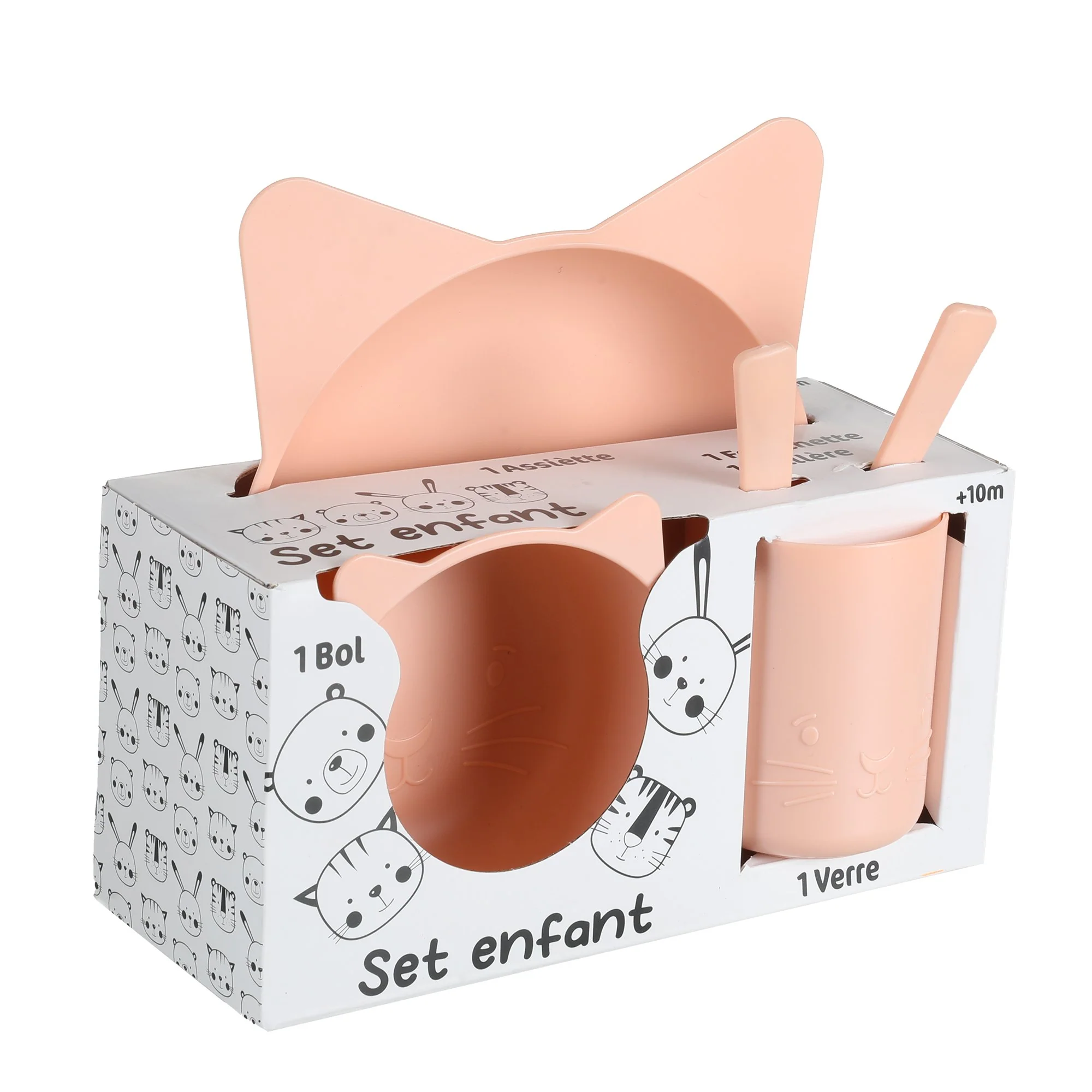 Set de repas pour enfant - Orange - Image 3