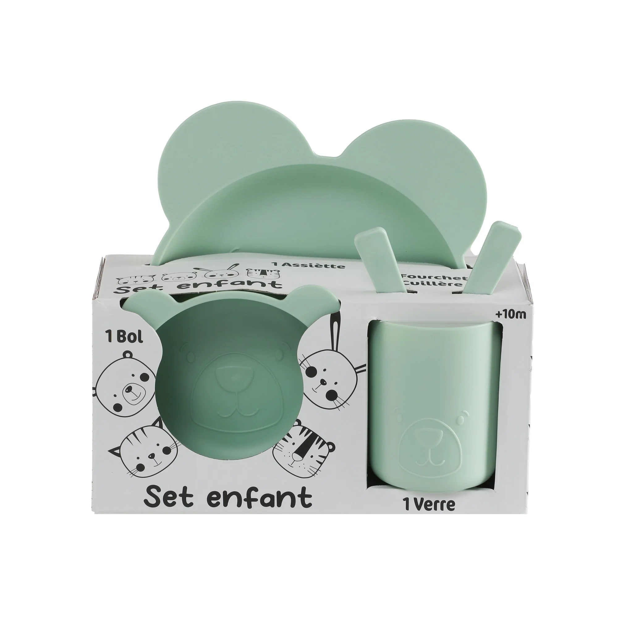 Set de repas pour enfant - Orange - Image 5