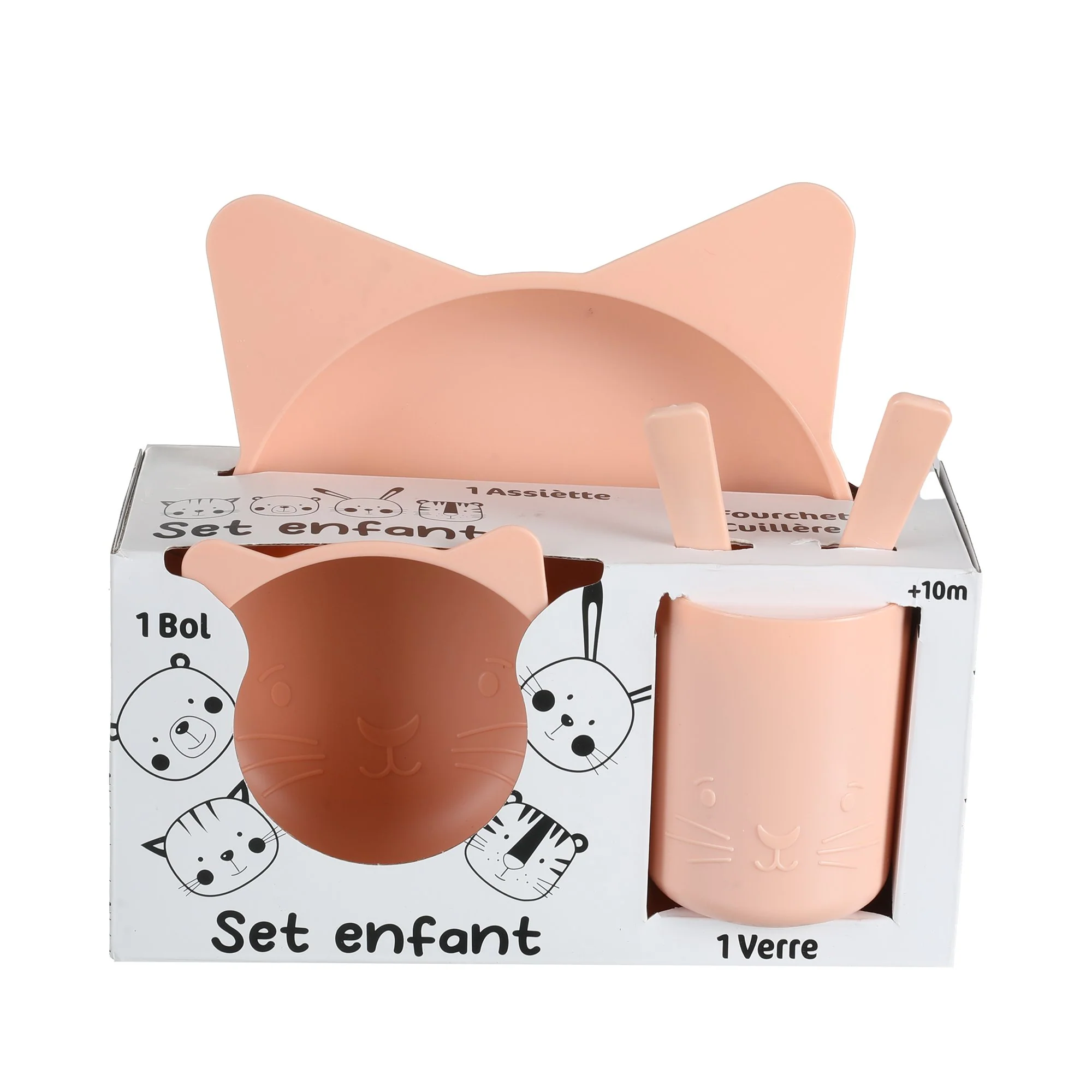 Set de repas pour enfant - Vert - Image 2