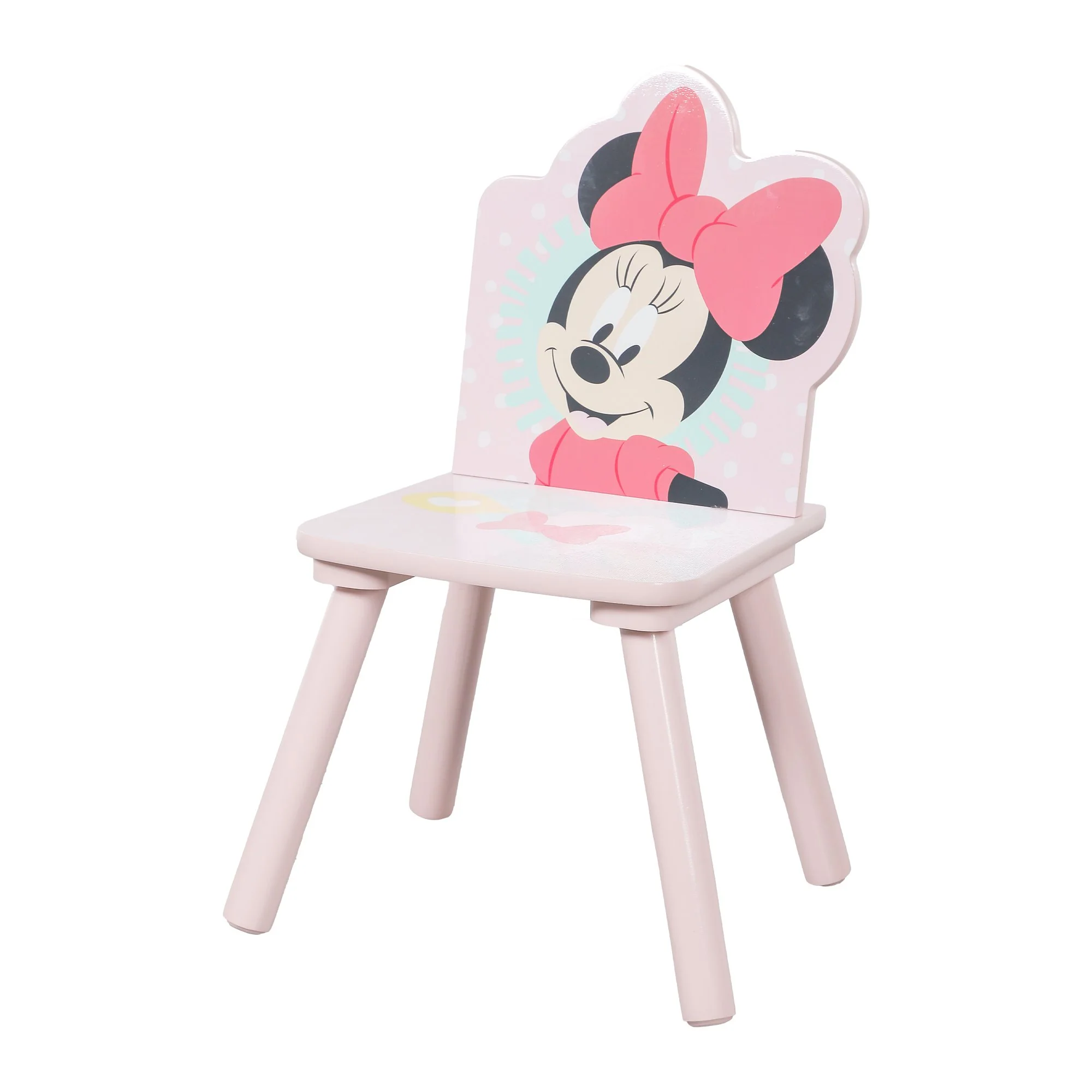 Set enfant 1 table + 2 chaises Minnie rose - Image 3