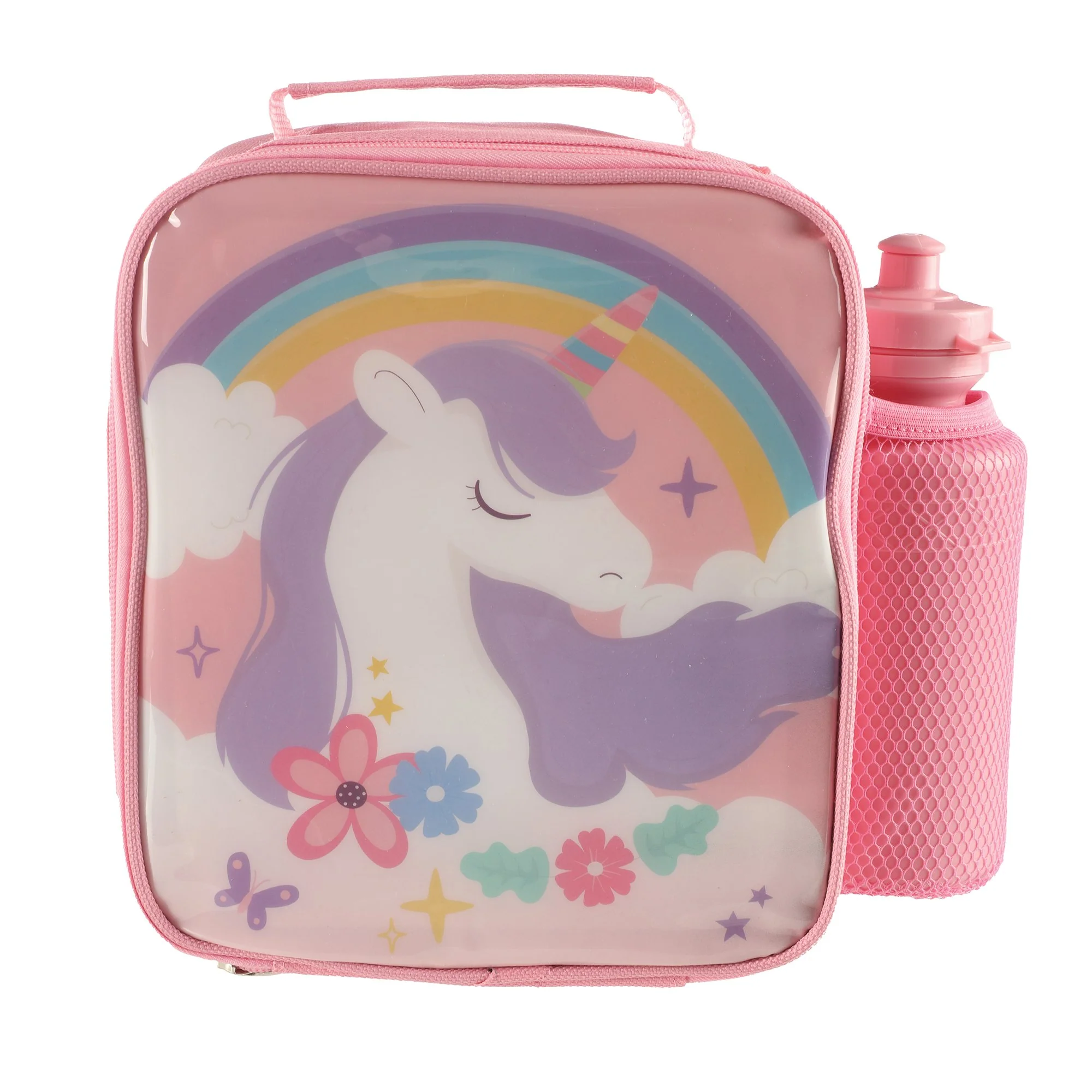 Set enfant lunch + gourde  - Rose