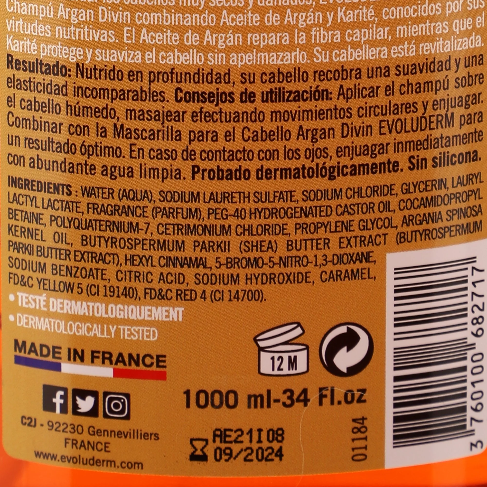 Shampoing argan divin - Image 3