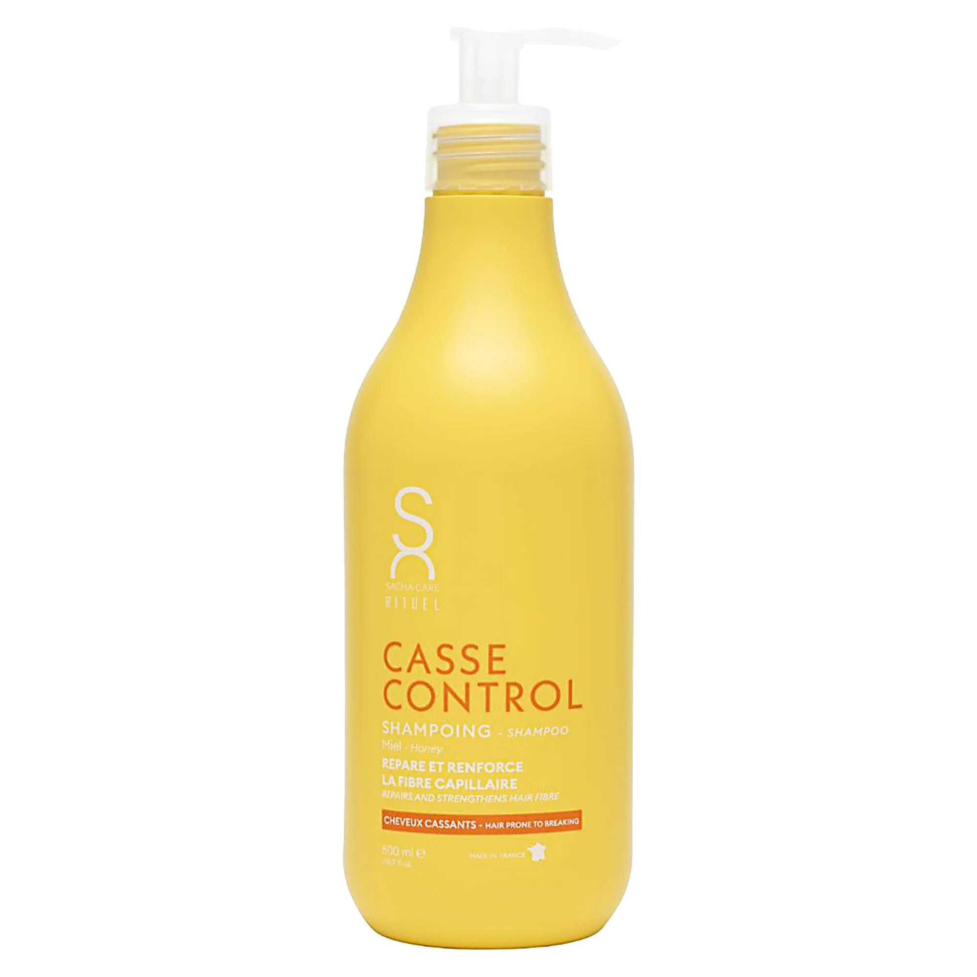 Shampoing cheveux cassants miel casse control