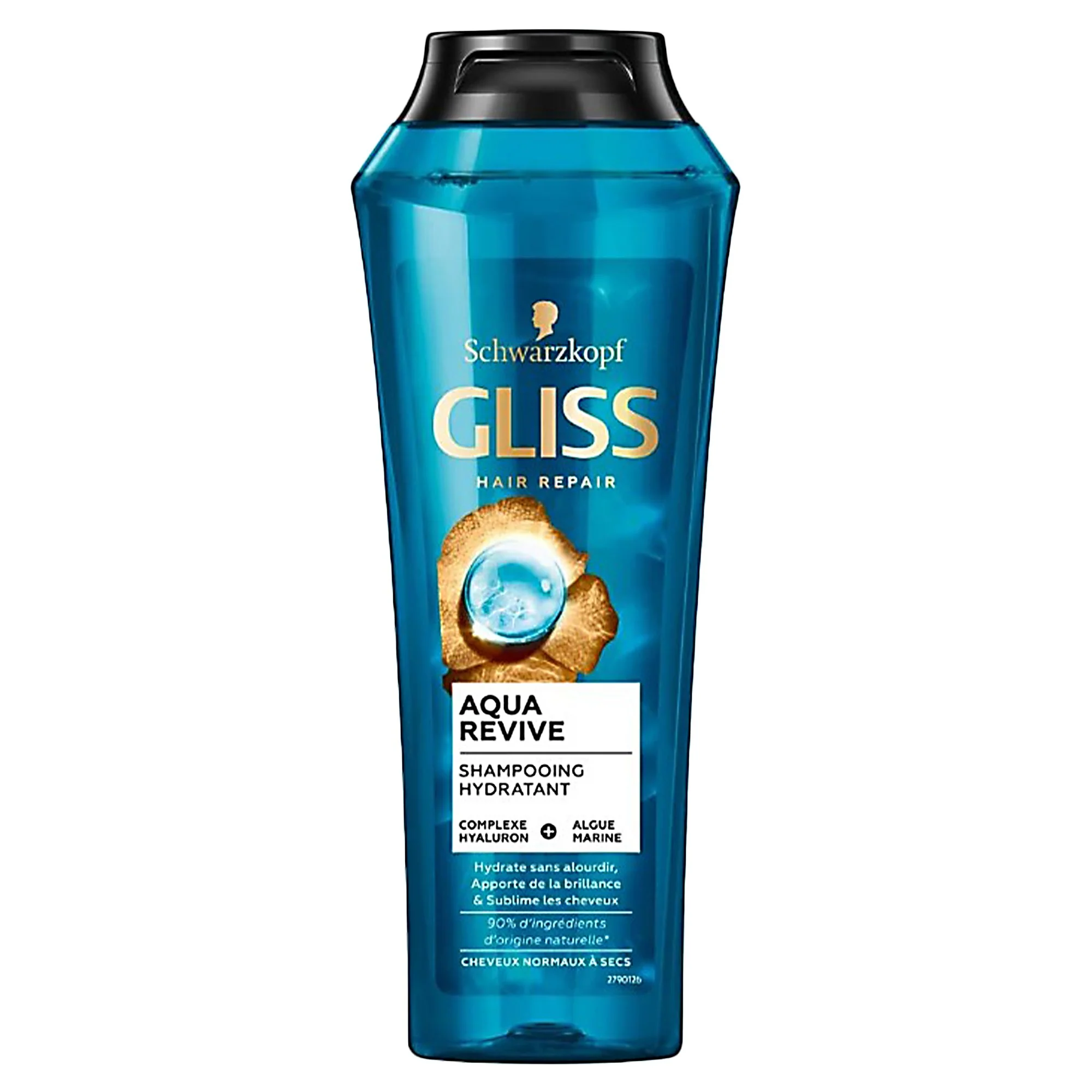 Shampoing hydratant aqua revive cheveux normaux Ă sec
