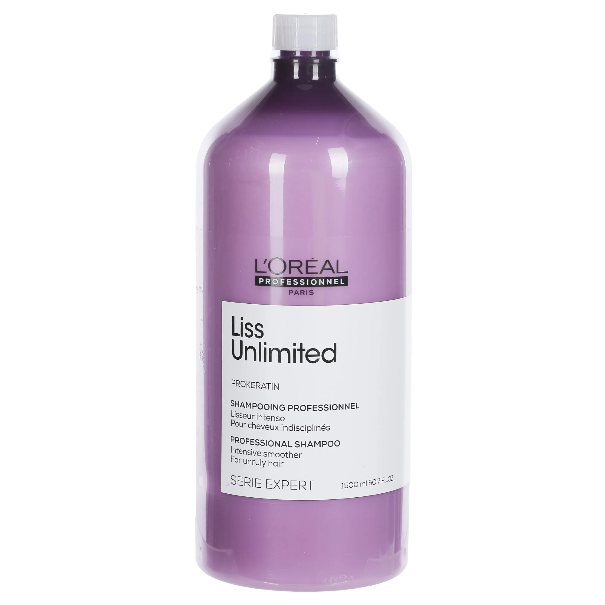 Shampoing liss unlimited pro kératine série expert avec pompe Grand format