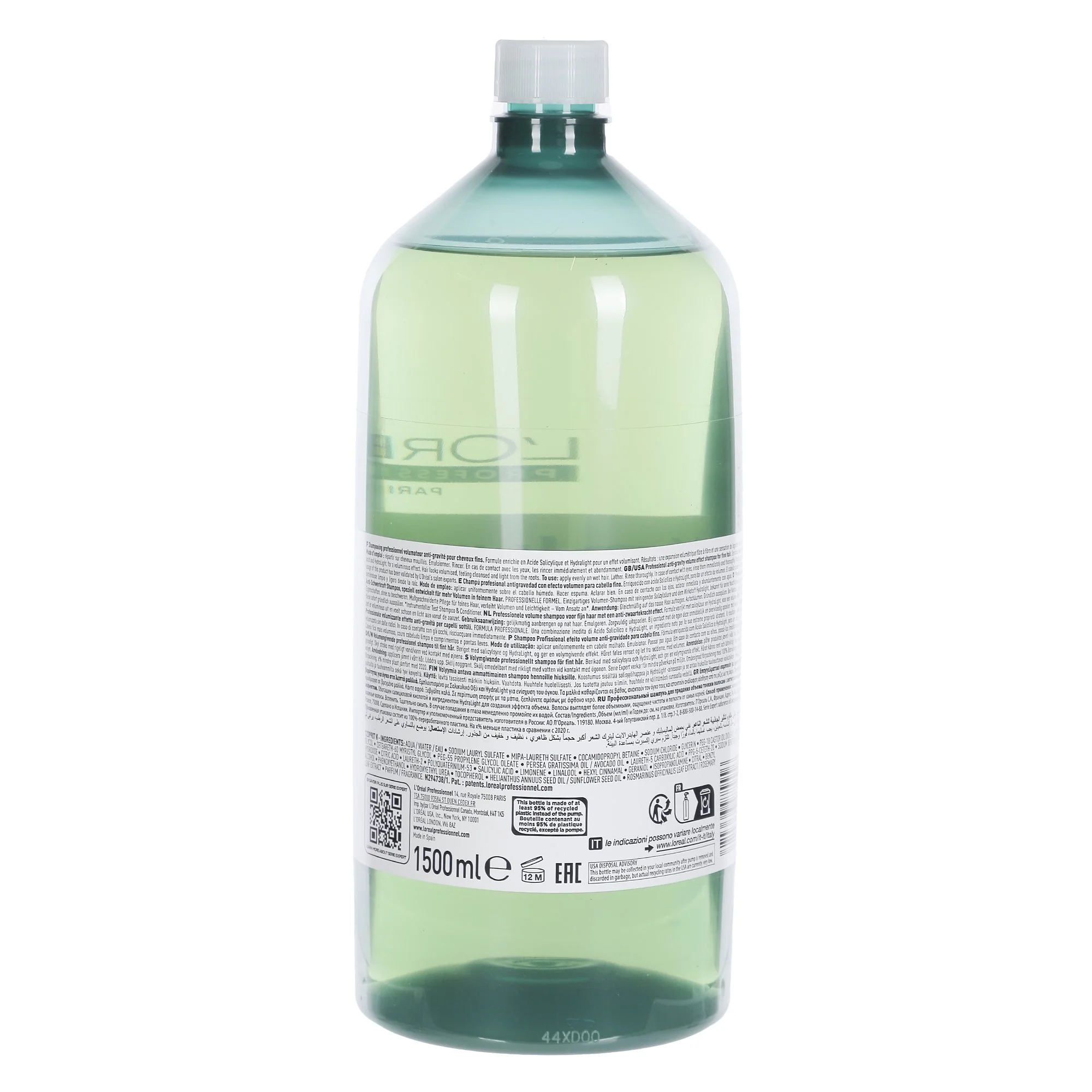 Shampoing volumetry acide salicyclic série expert avec pompe Grand format - Image 2