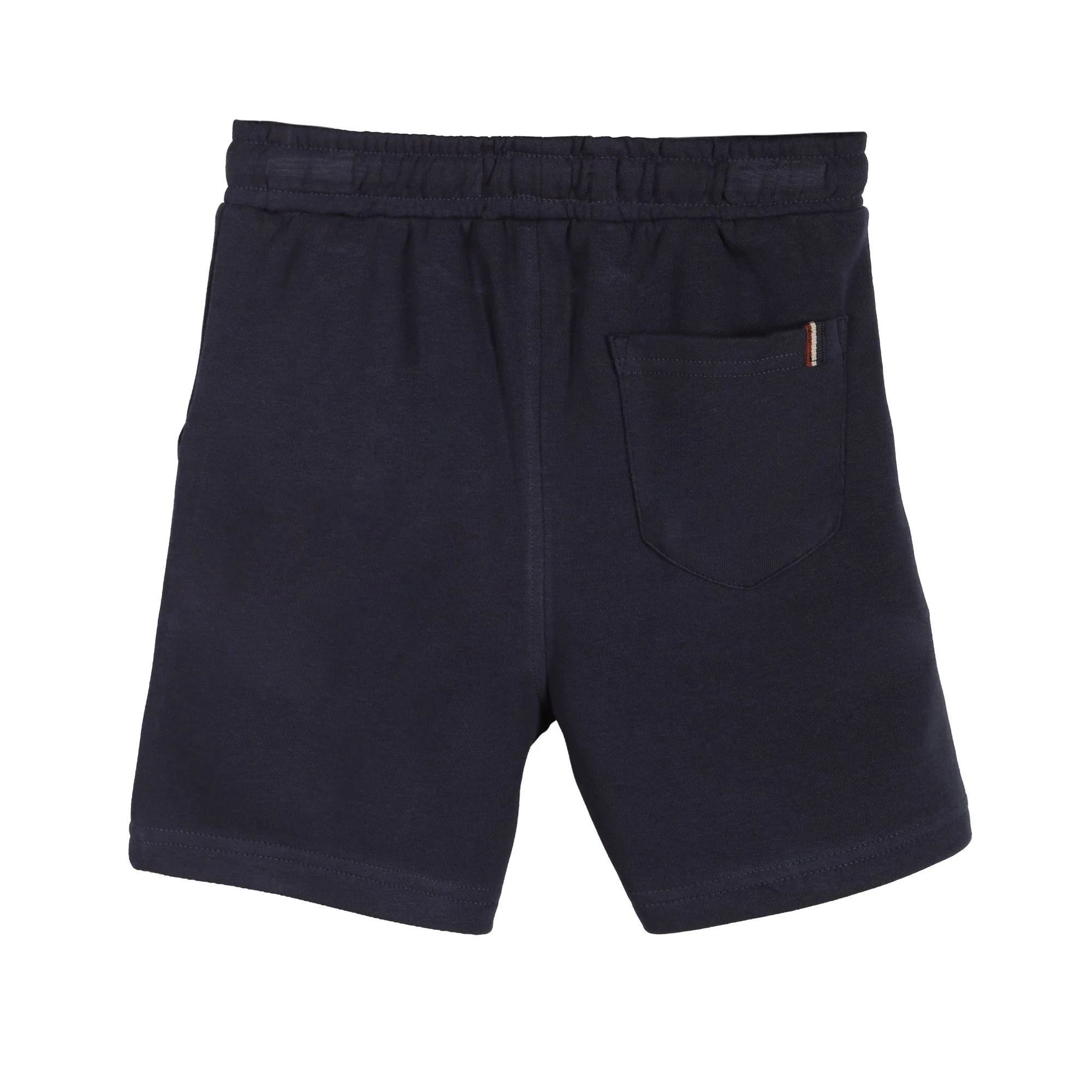 Short avec broderie - Bleu foncé - Image 2