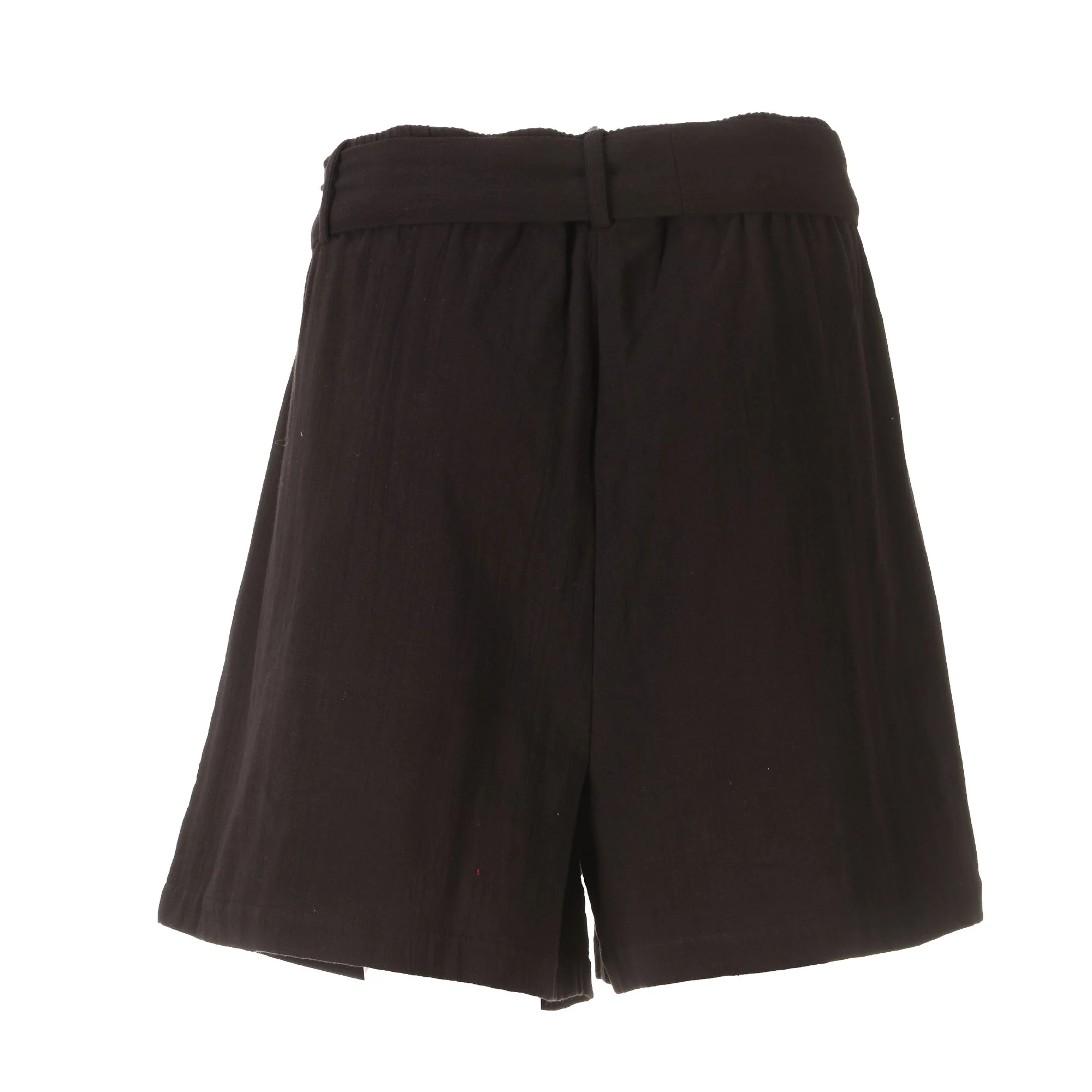 Short + ceinture  - Noir - Image 4