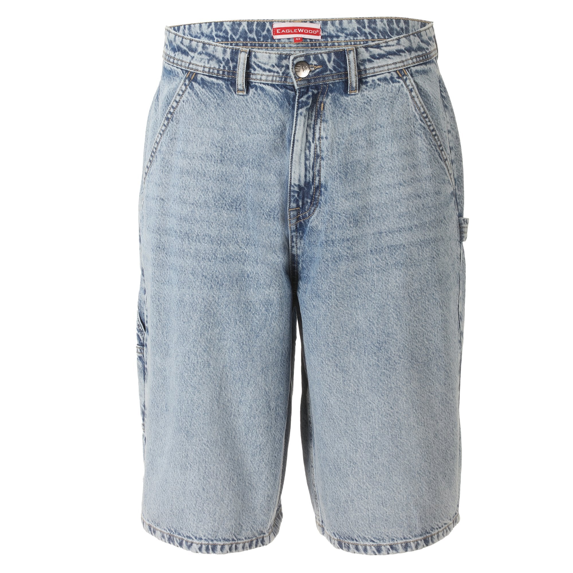 Short en jean  - Bleu