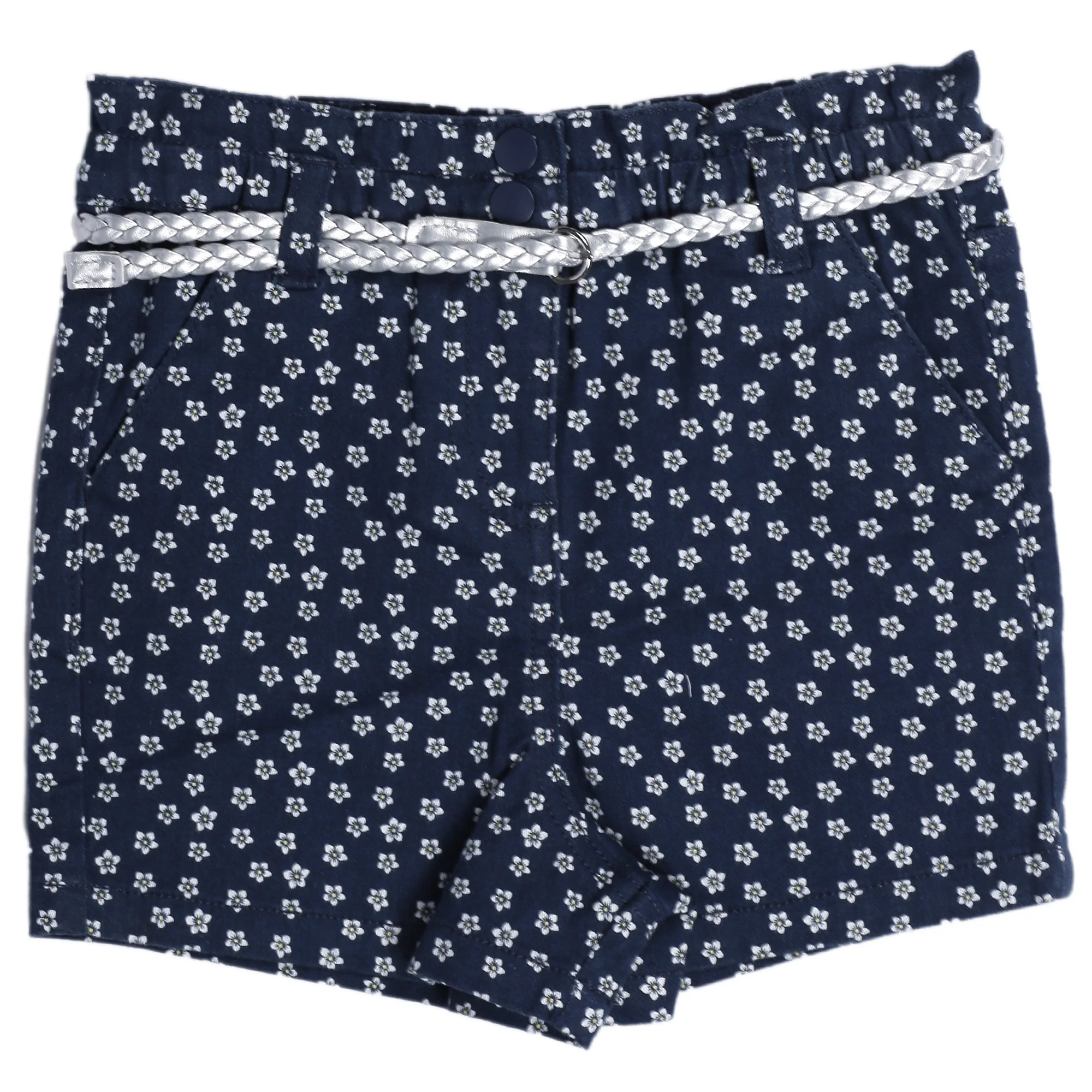 Short imprimé avec ceinture 3-6 ans