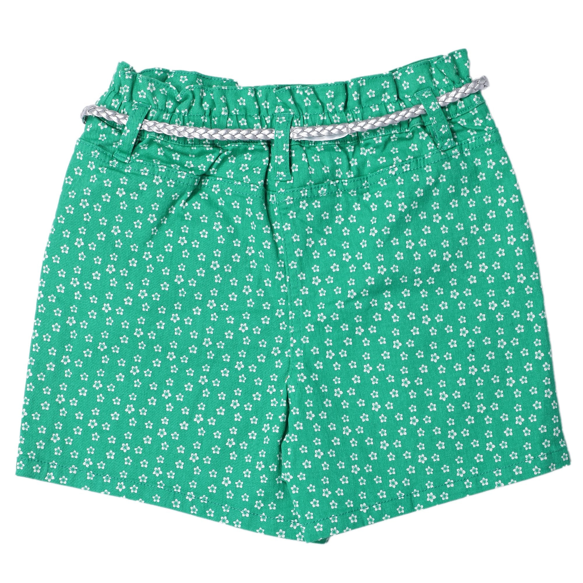 Short imprimé avec ceinture 7-12 ans - Image 2